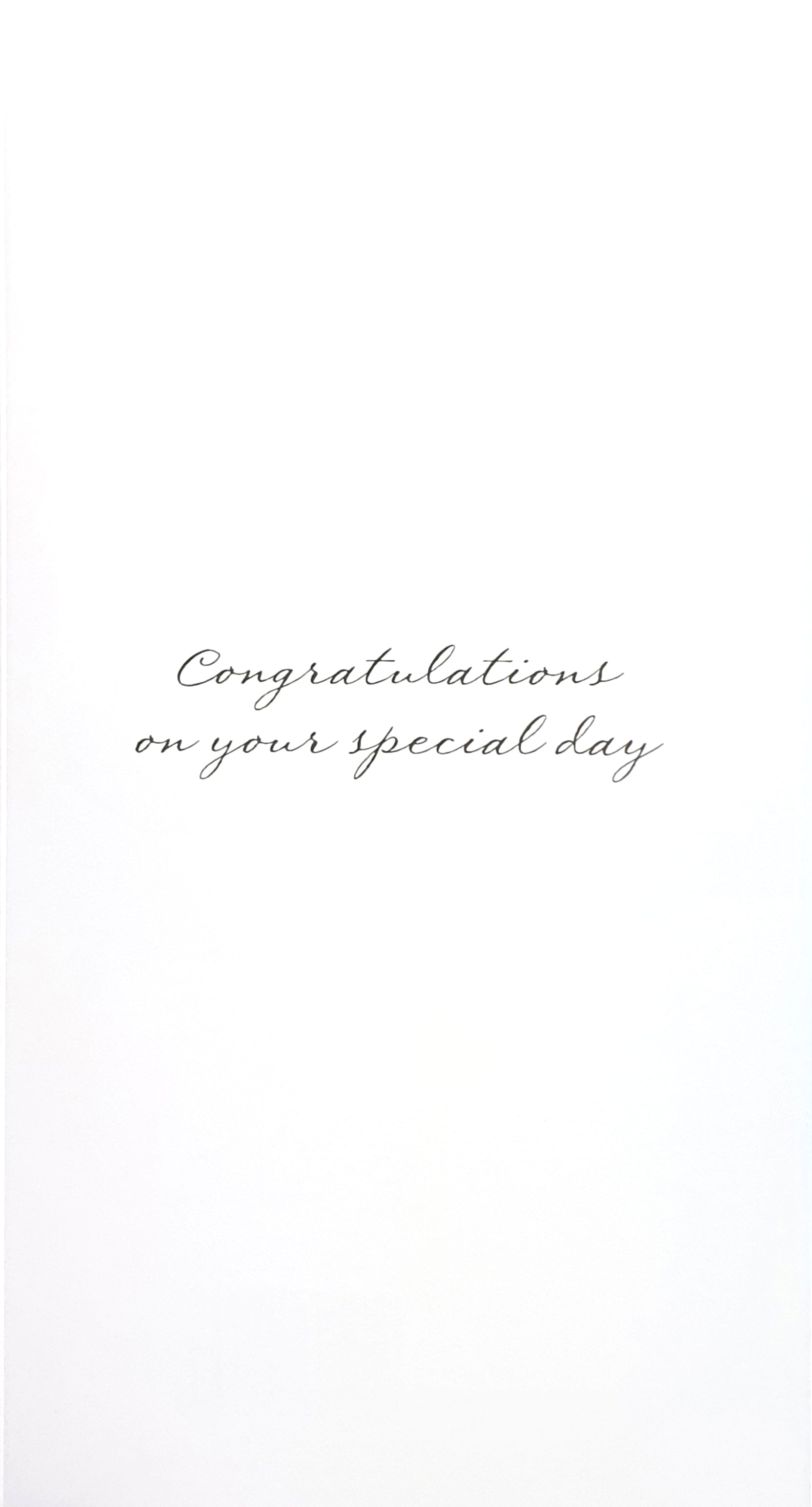 65th Wedding Anniversary Card - Precious Blue Sapphire