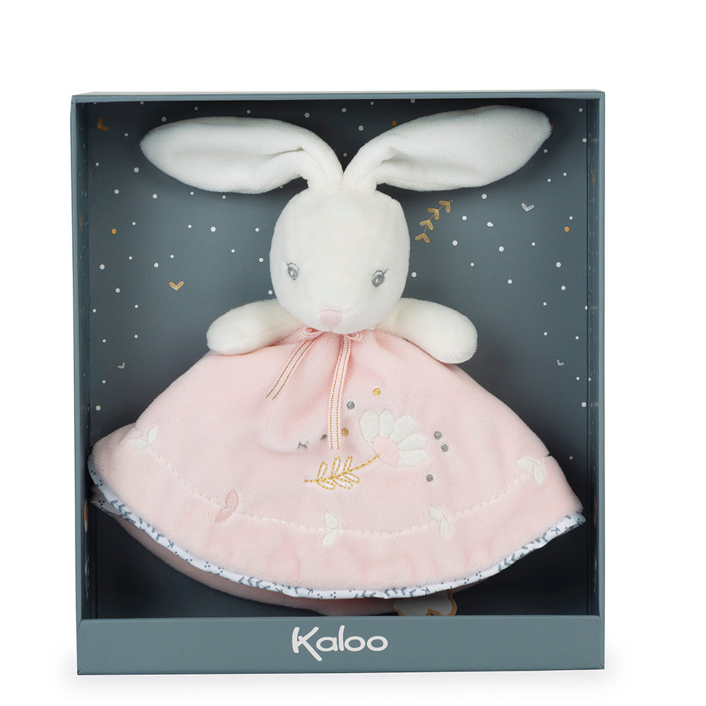 Kaloo Round Doudou Rabbit Pink - Bunny Comforter