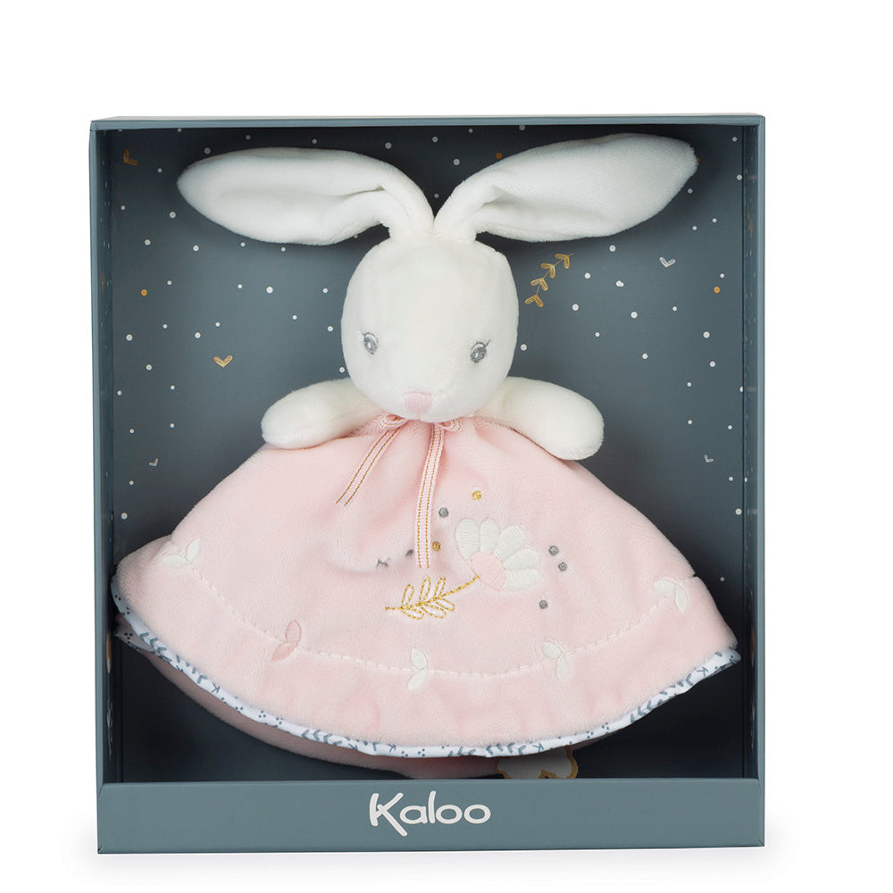 Kaloo Round Doudou Rabbit Pink - Bunny Comforter