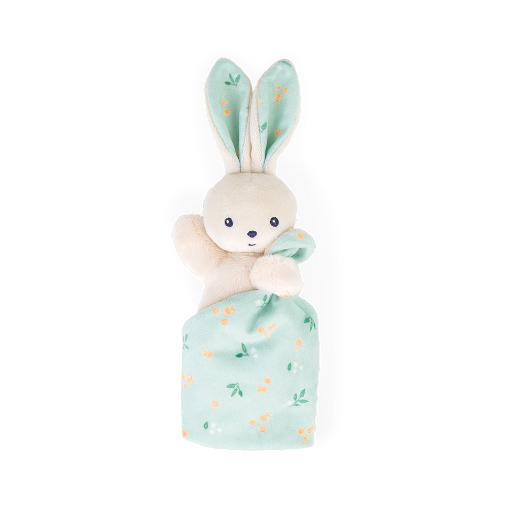 Kaloo Doudou Rabbit Carre Douceur Citrus Bouquet - Bunny Comforter
