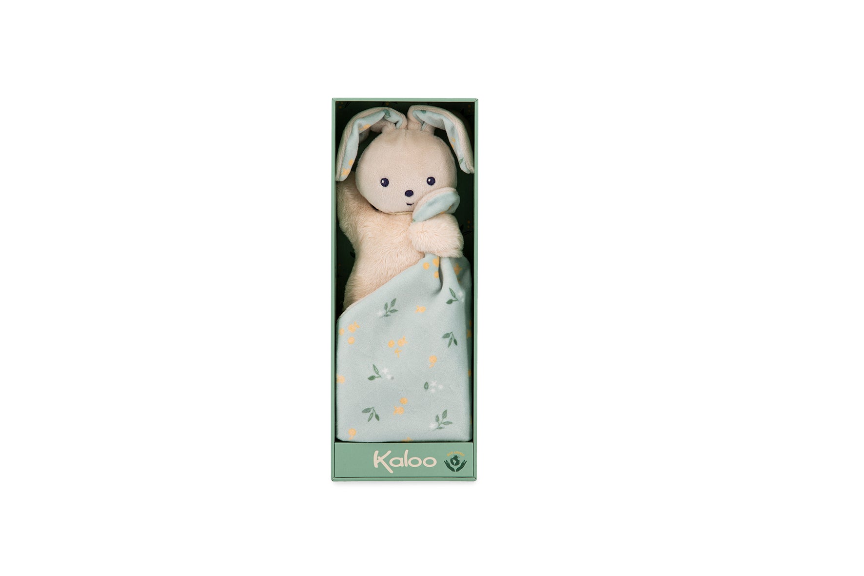 Kaloo Doudou Rabbit Carre Douceur Citrus Bouquet - Bunny Comforter