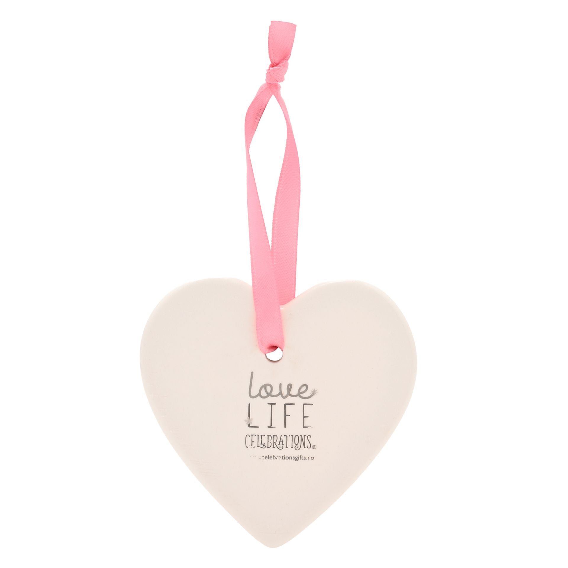 Love Life Ceramic Heart - Grandma