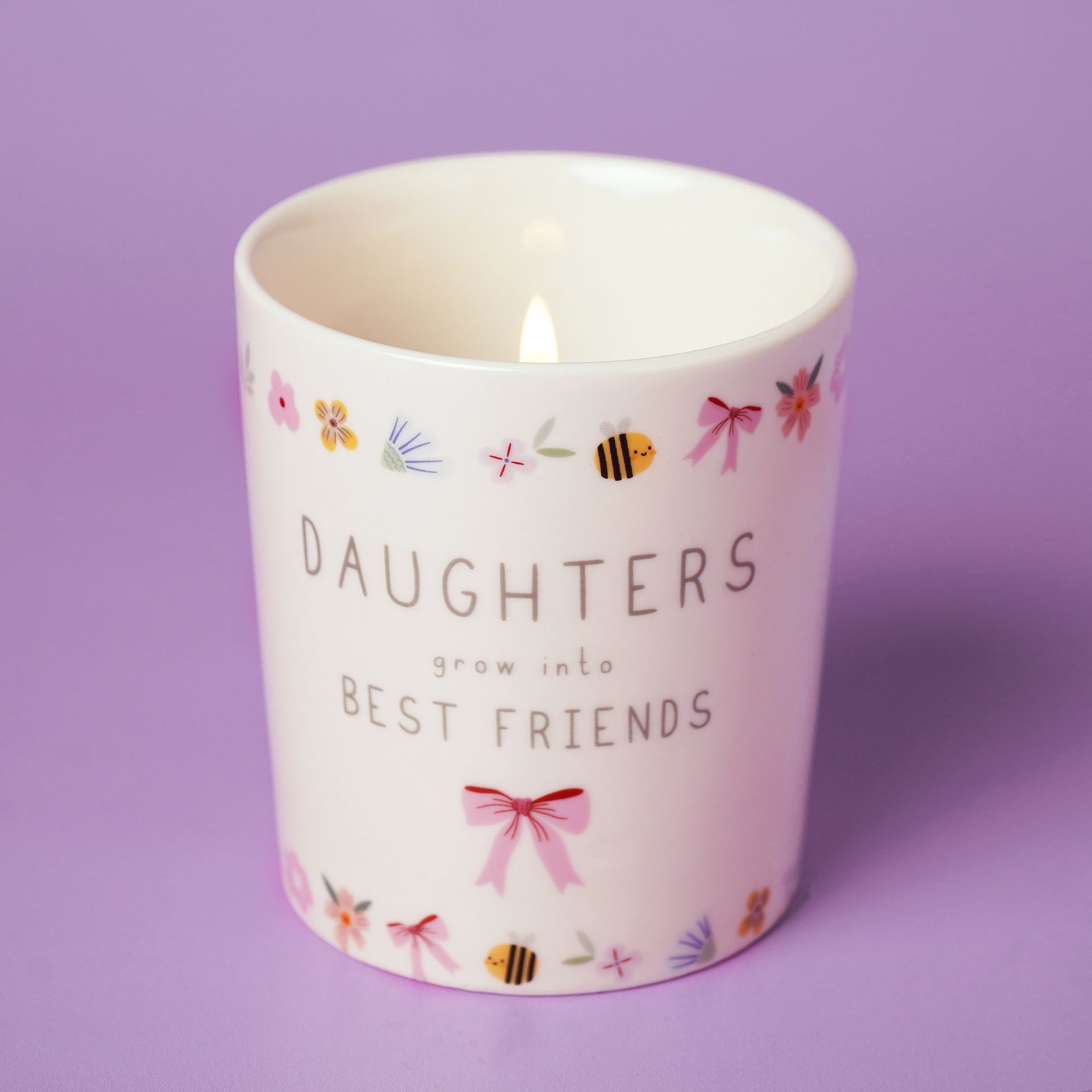 Love Life Ceramic Candle 190g - Daughter