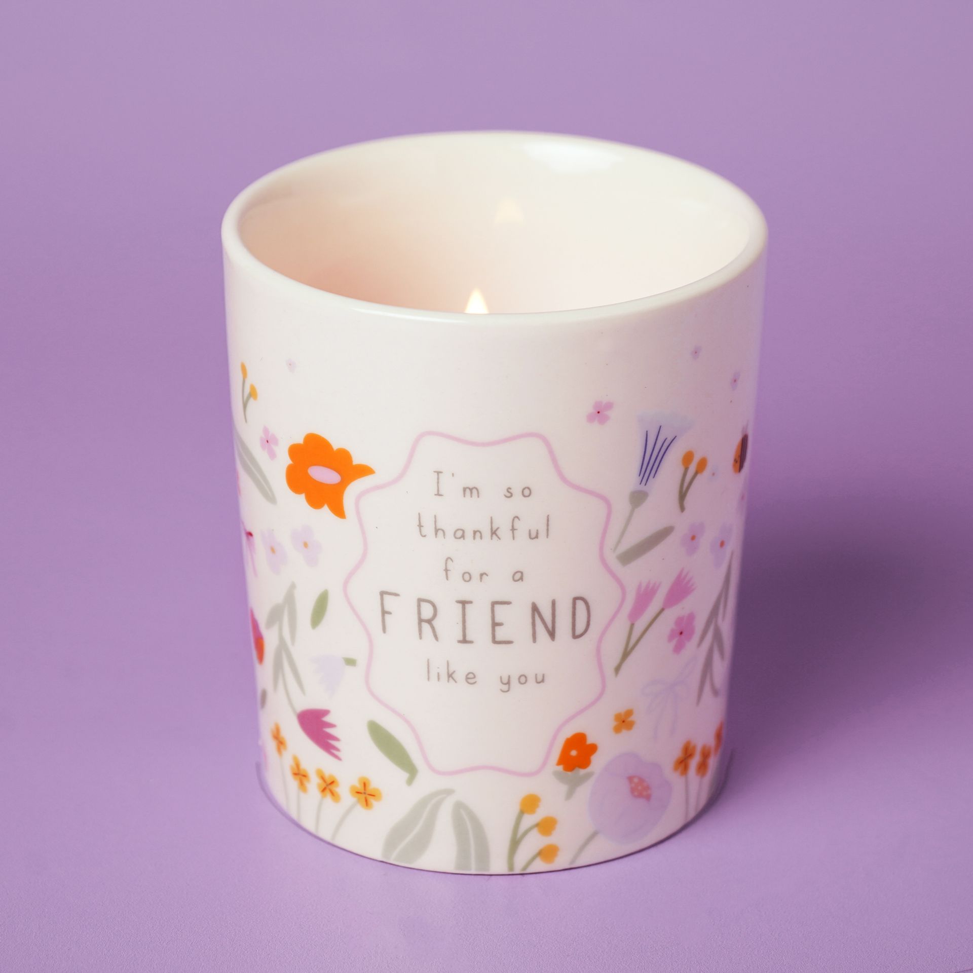 Love Life Ceramic Candle 190g - Friend Like You