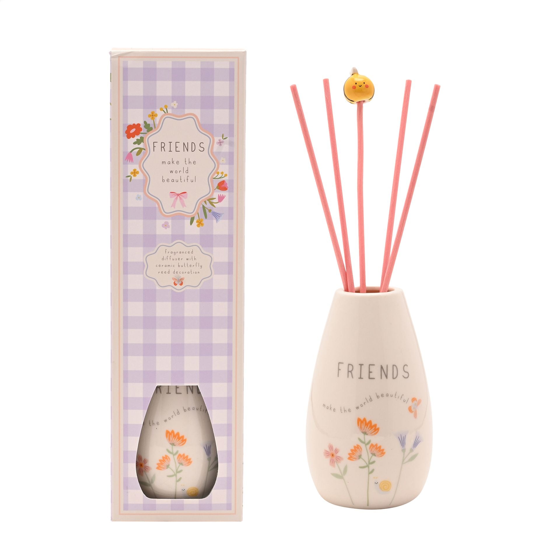 Love Life Ceramic Diffuser - Friend