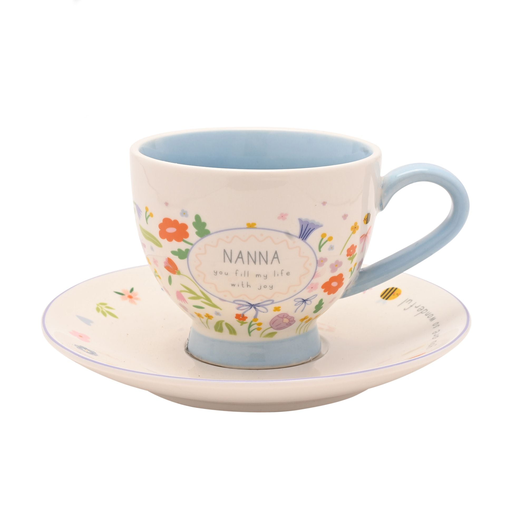 Love Life Cup & Saucer - Nanna