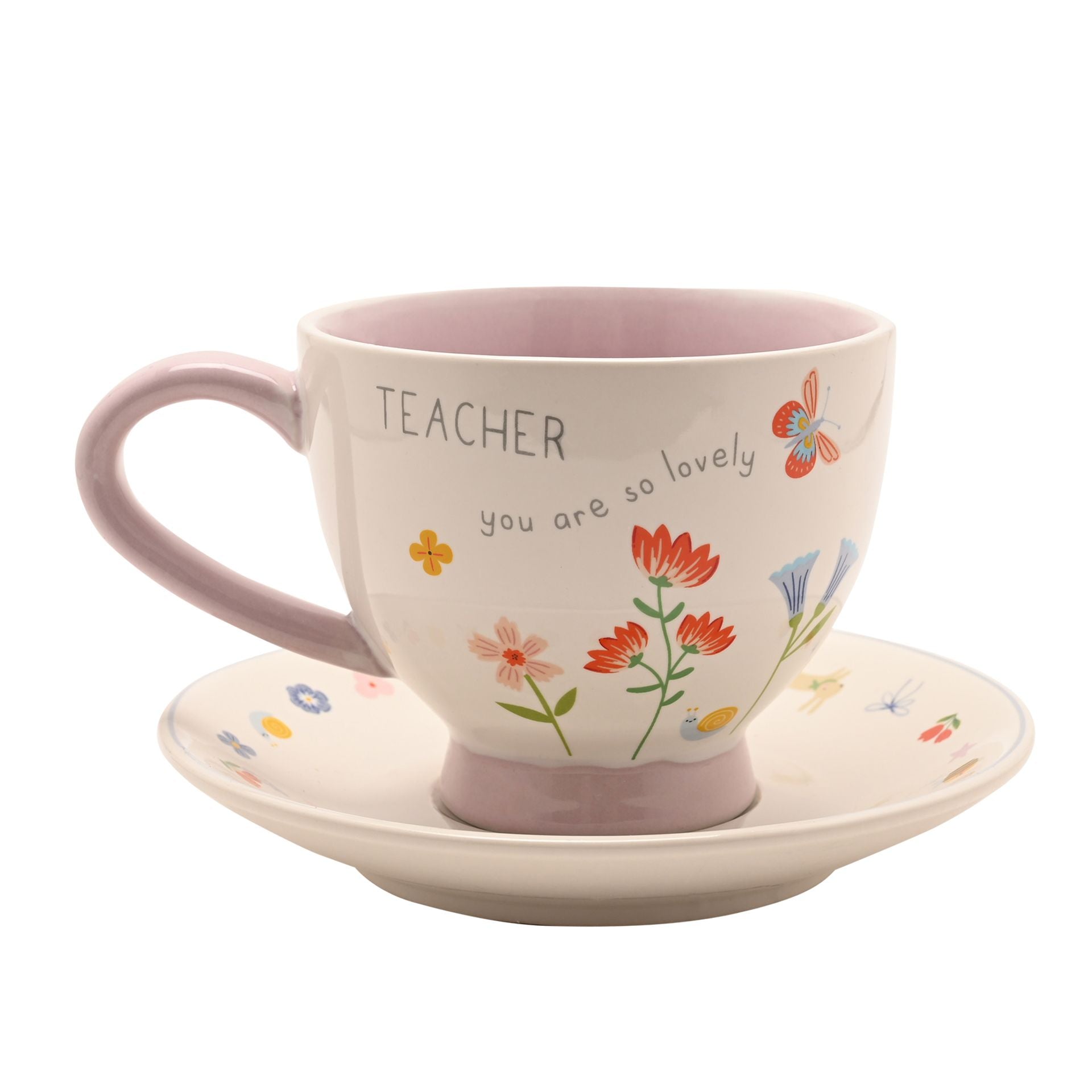 Love Life Cup & Saucer - Teacher