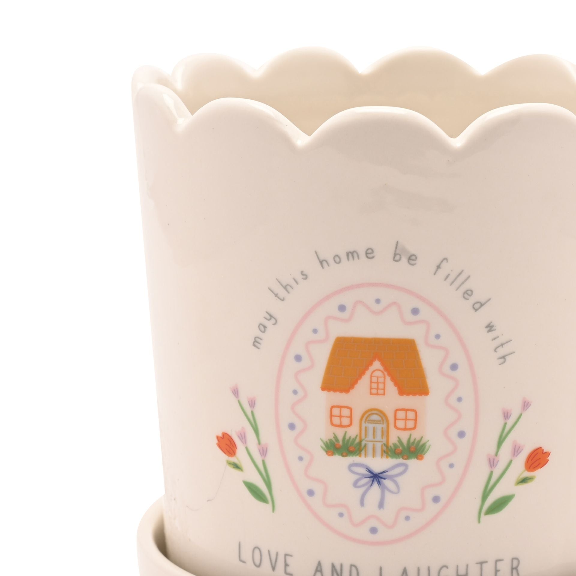 Love Life Plant Pot - Home
