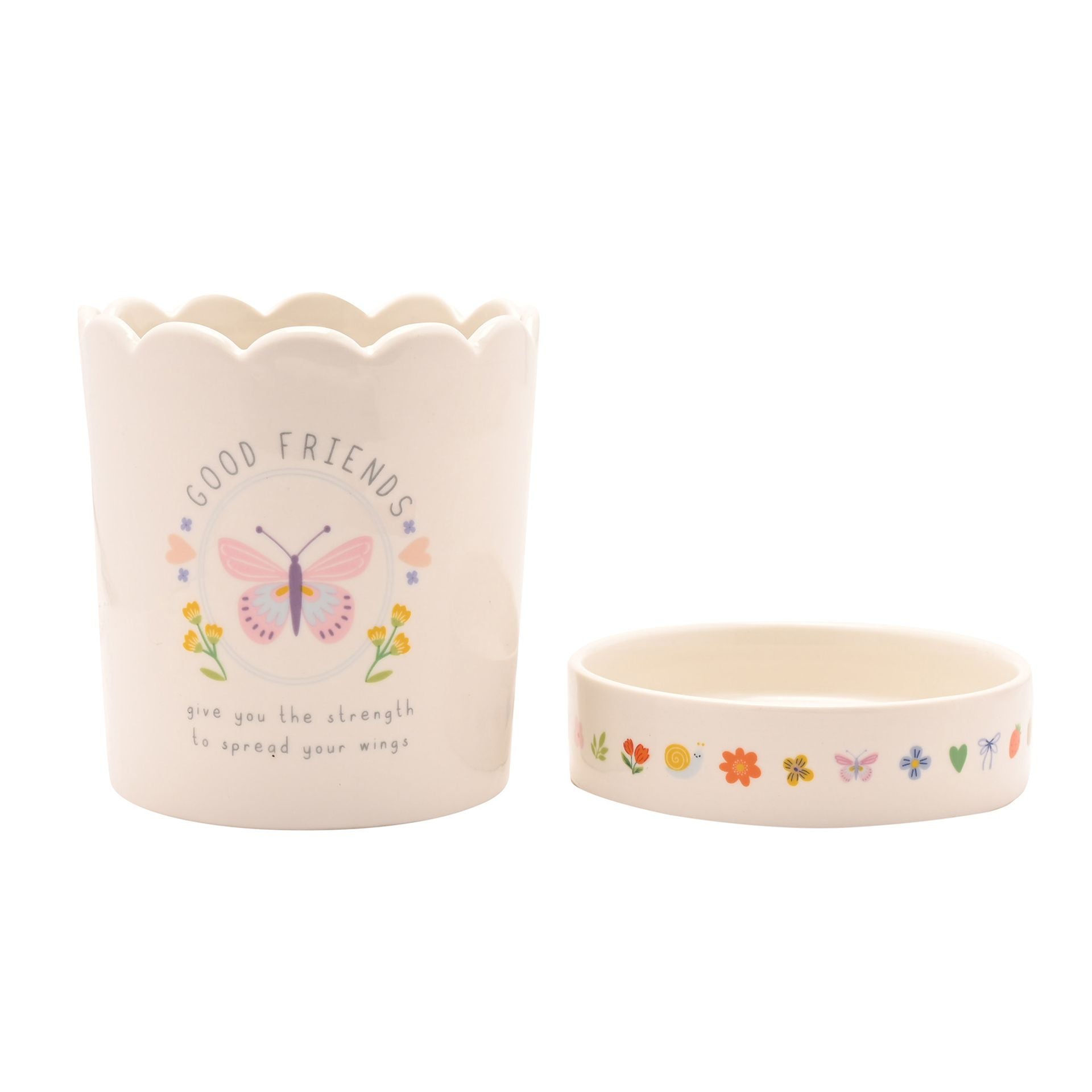 Love Life Plant Pot - Friends