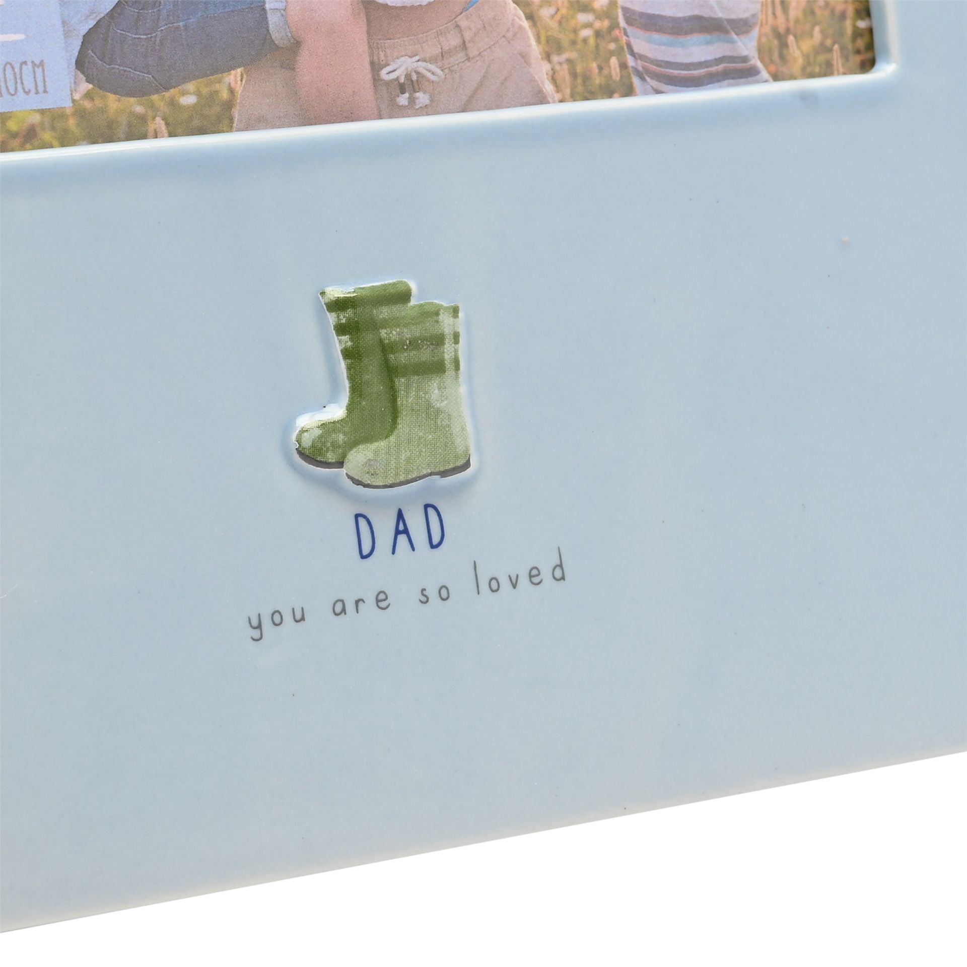 Love Life Photo Frame 4" x 6" - Dad