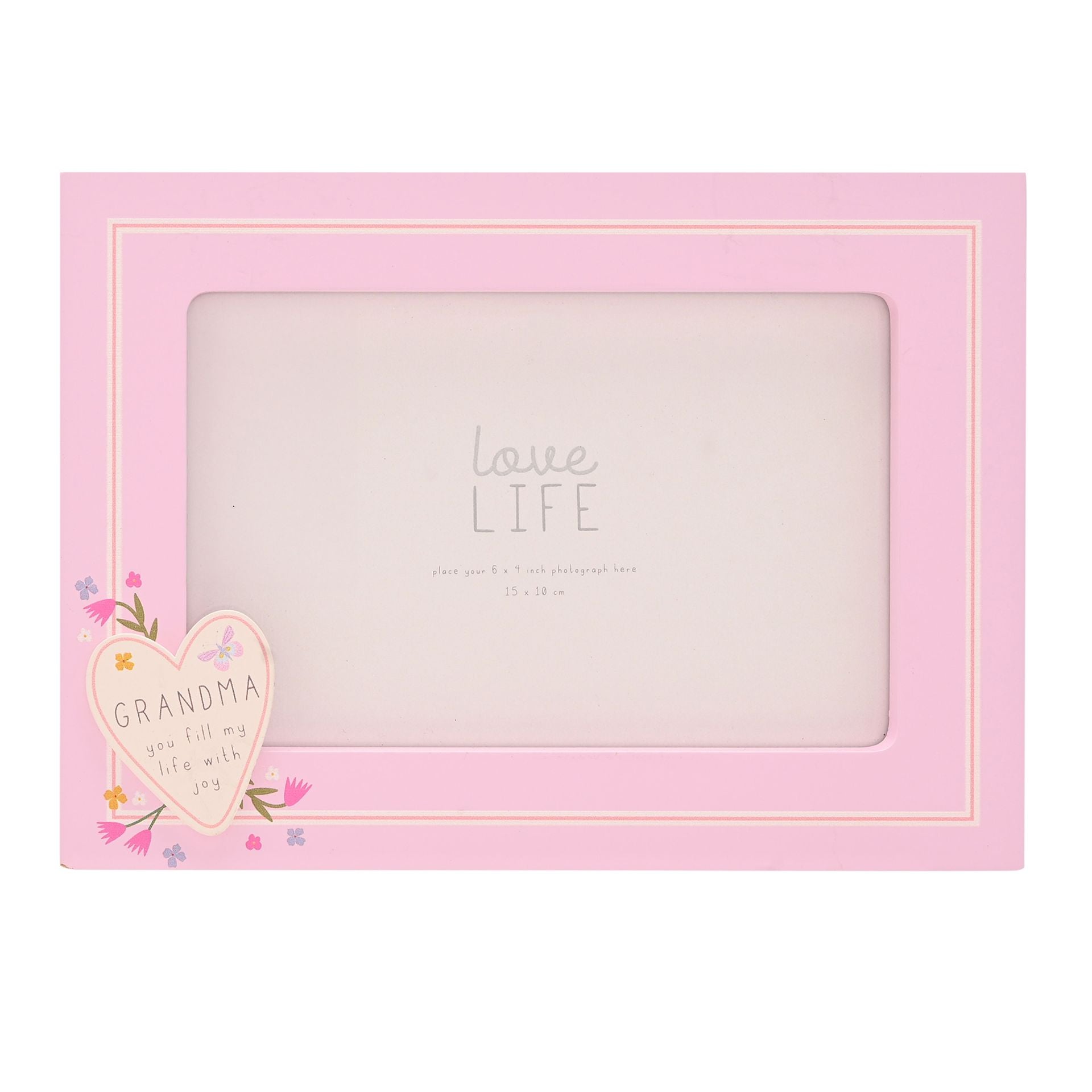 Love Life Heart Frame - Grandma