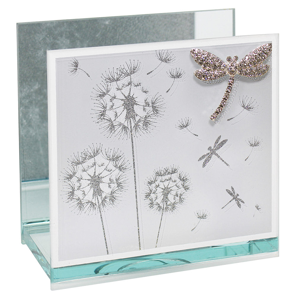 Mirror Dragonfly Tealight Candle Holder