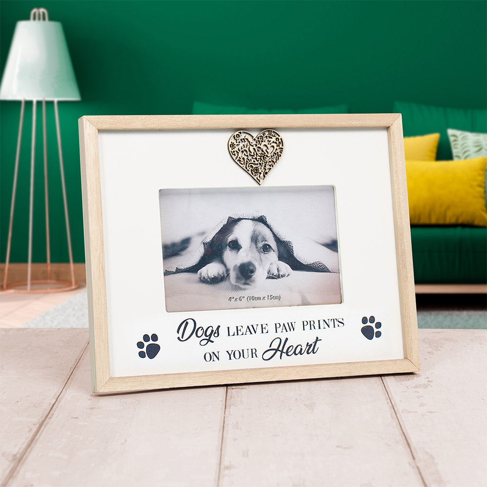 Dog Photo Frame - Sentiments Frame  4 x 6