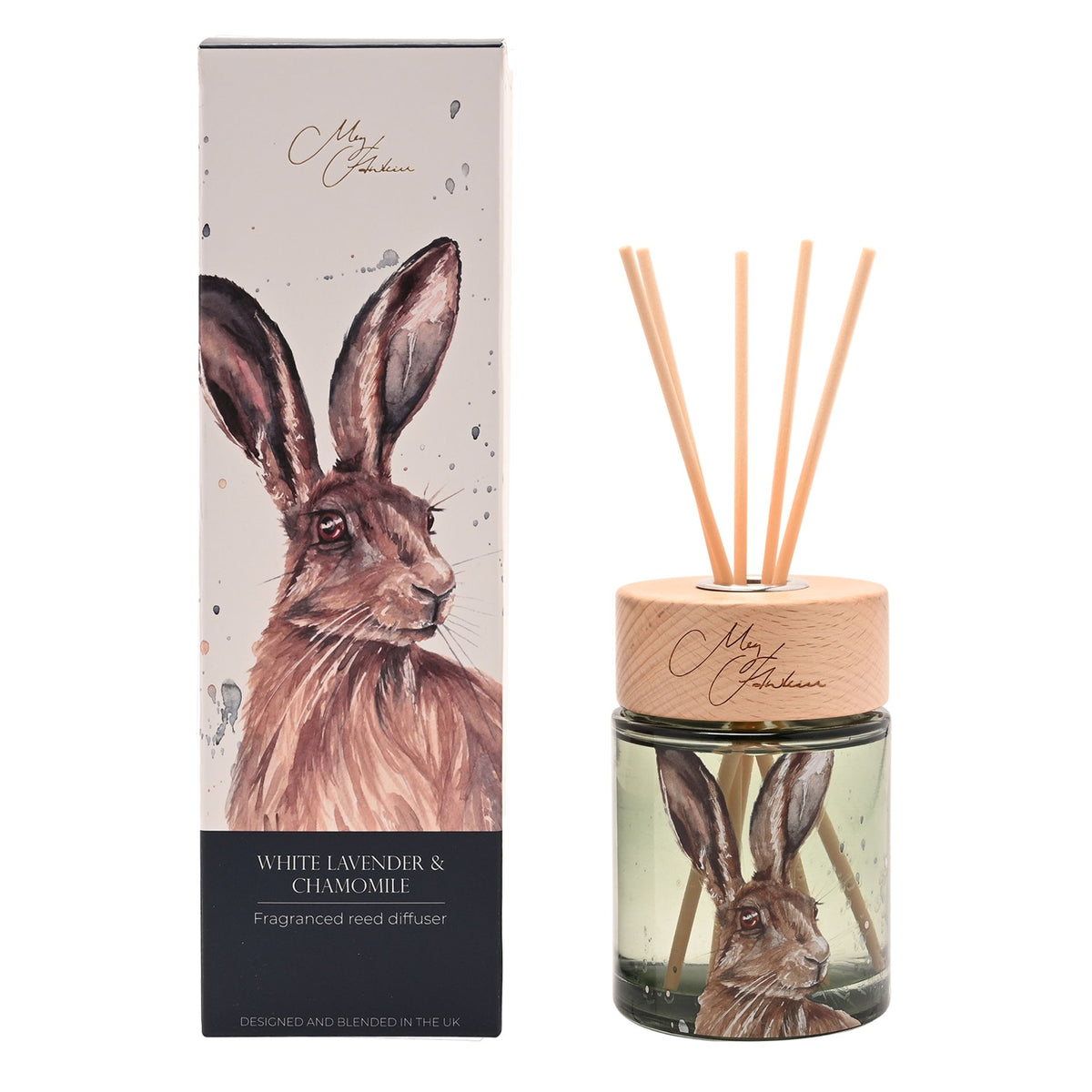 Meg Hawkins 150ml Diffuser Hare - White Lavender & Chamomile