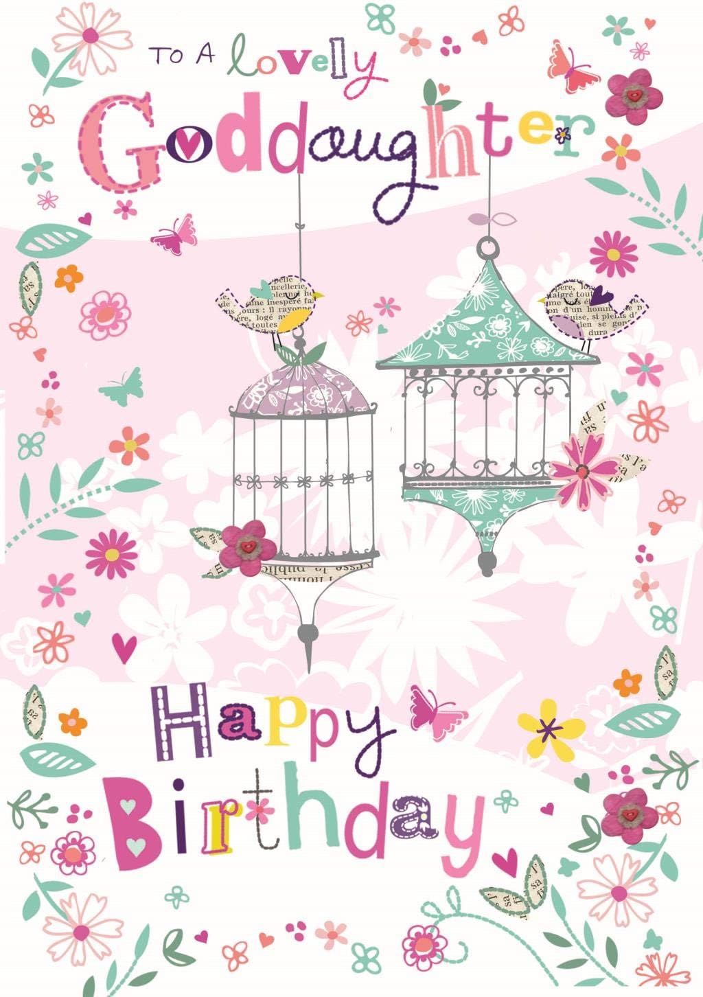 Goddaughter Birthday Card