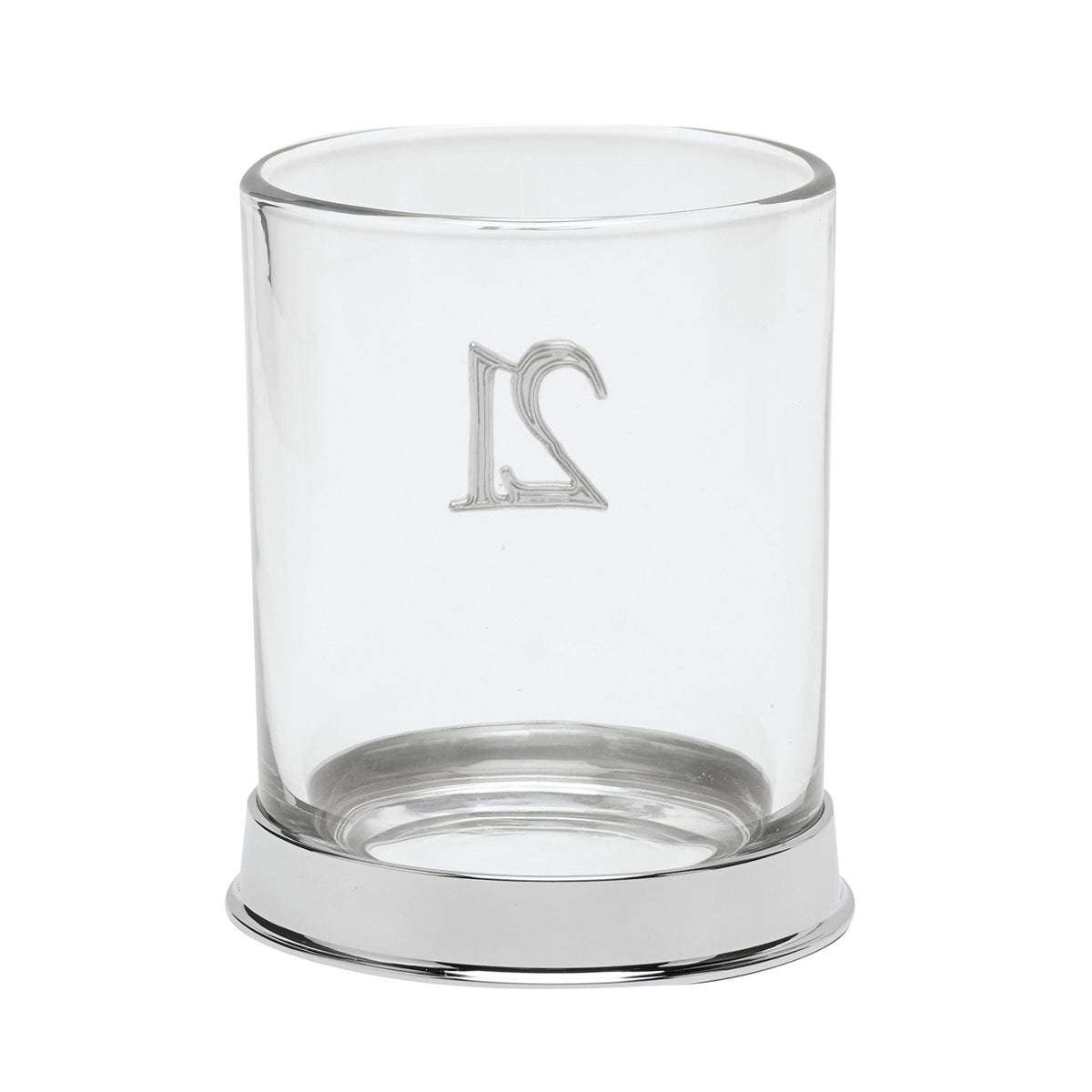 Milestones 3D Number Whisky Glass - 21