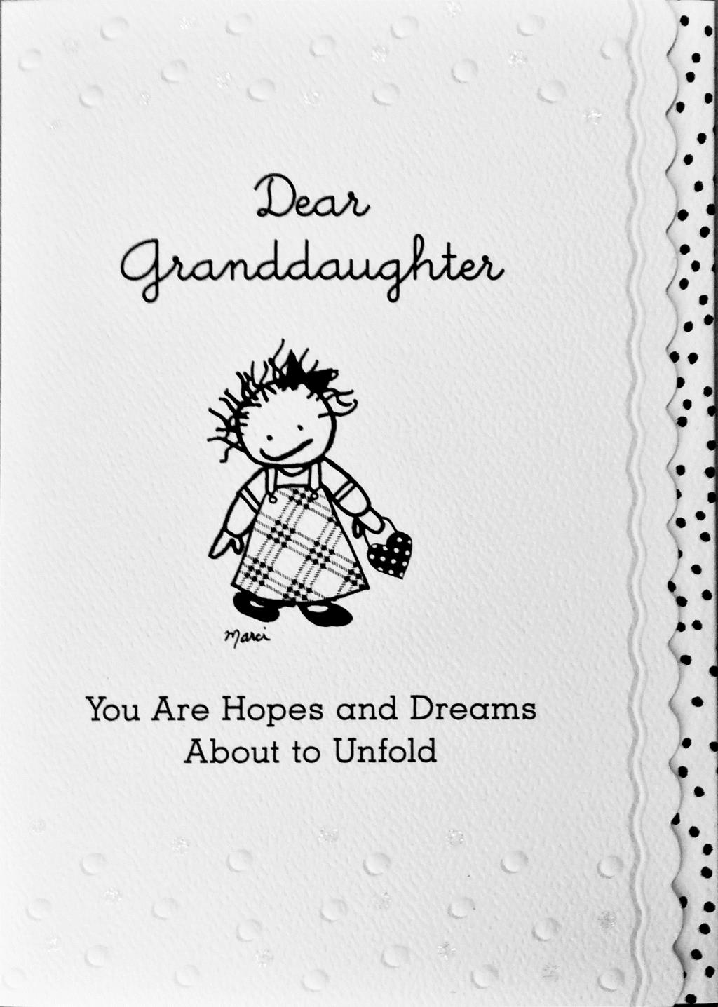 Dear Granddaughter Card - Blue Mountain Arts