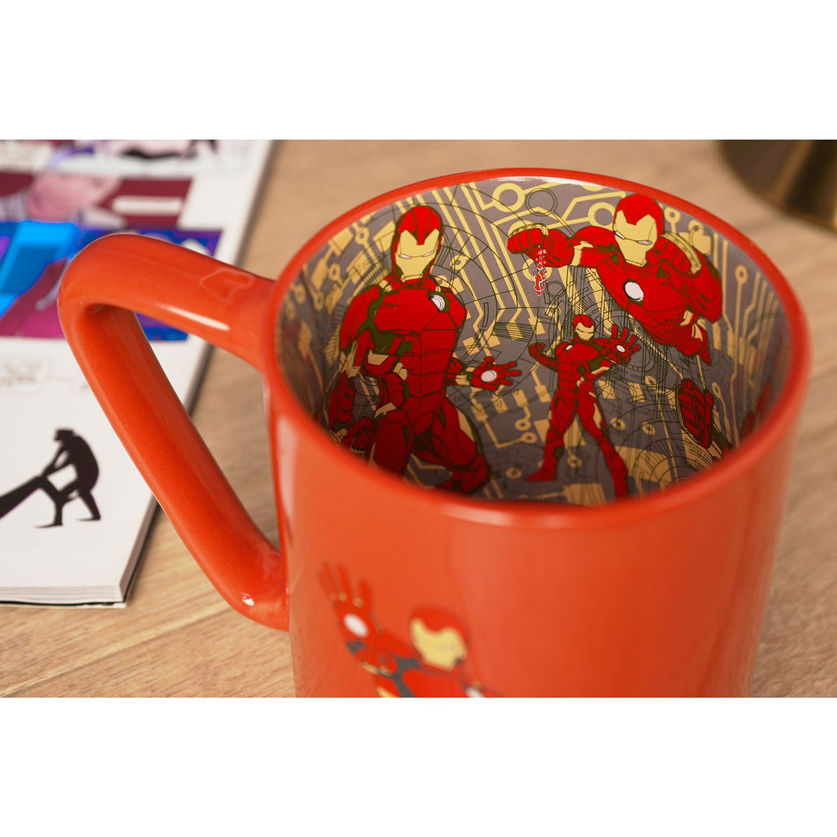 Marvel The Avengers Mug with Inside Decal - Iron Man