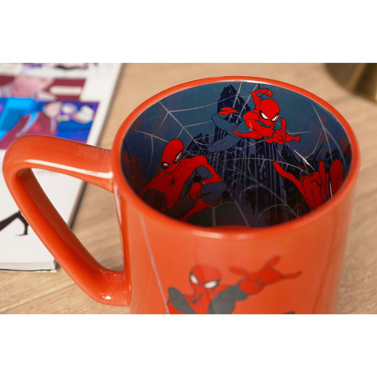 Marvel The Avengers Mug with Inside Decal - Spiderman