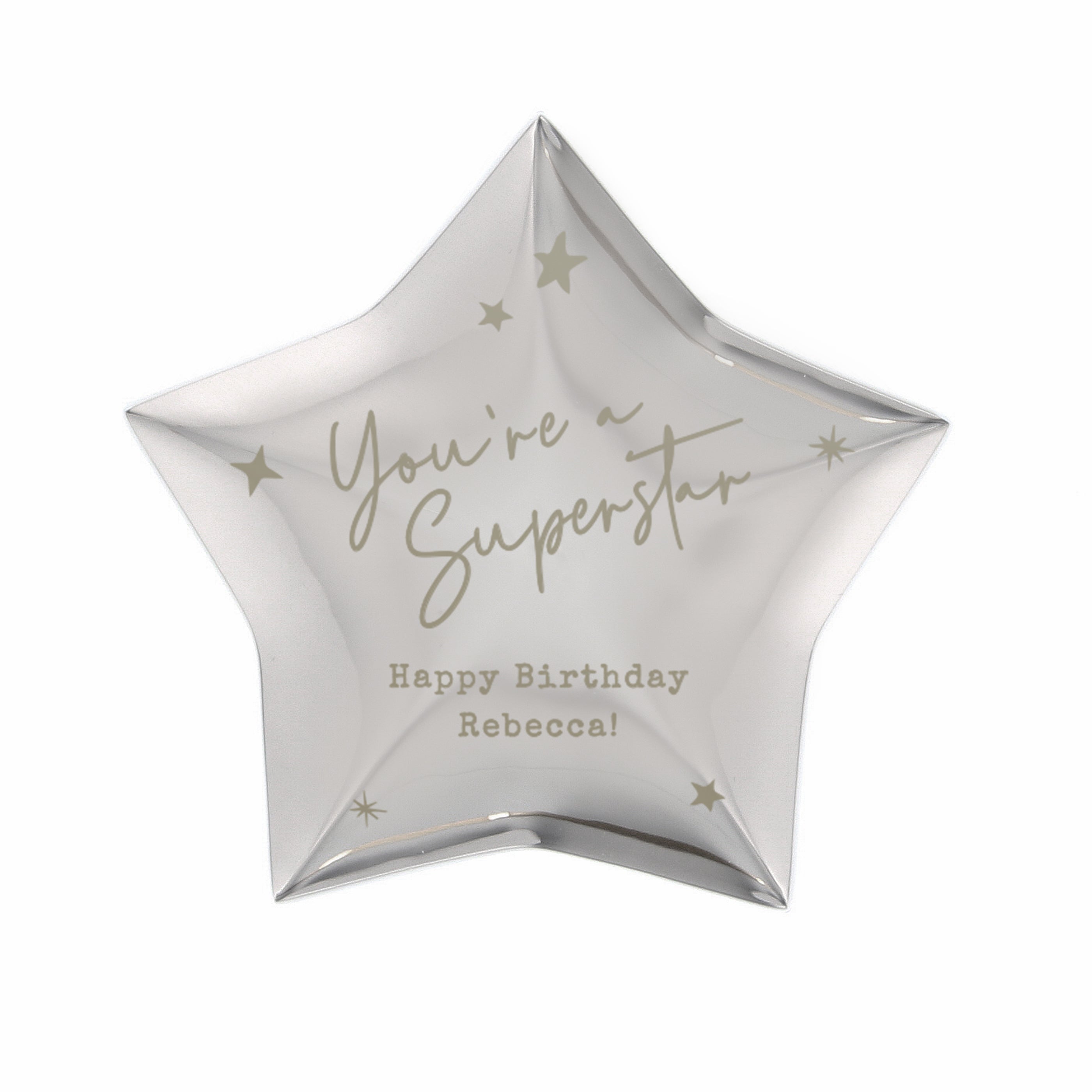 Personalised Youre a Superstar Trinket Box