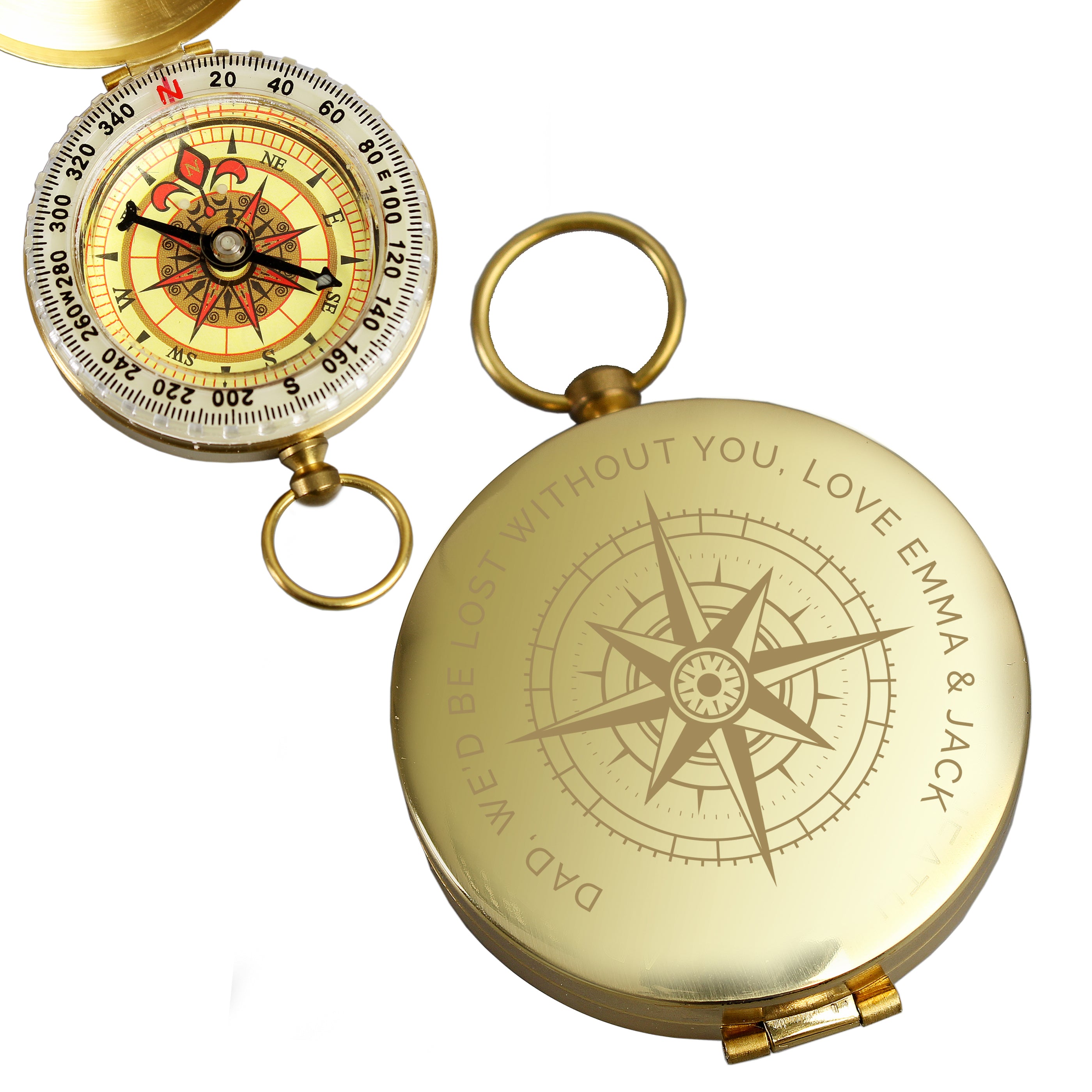 Personalised Keepsake Compass