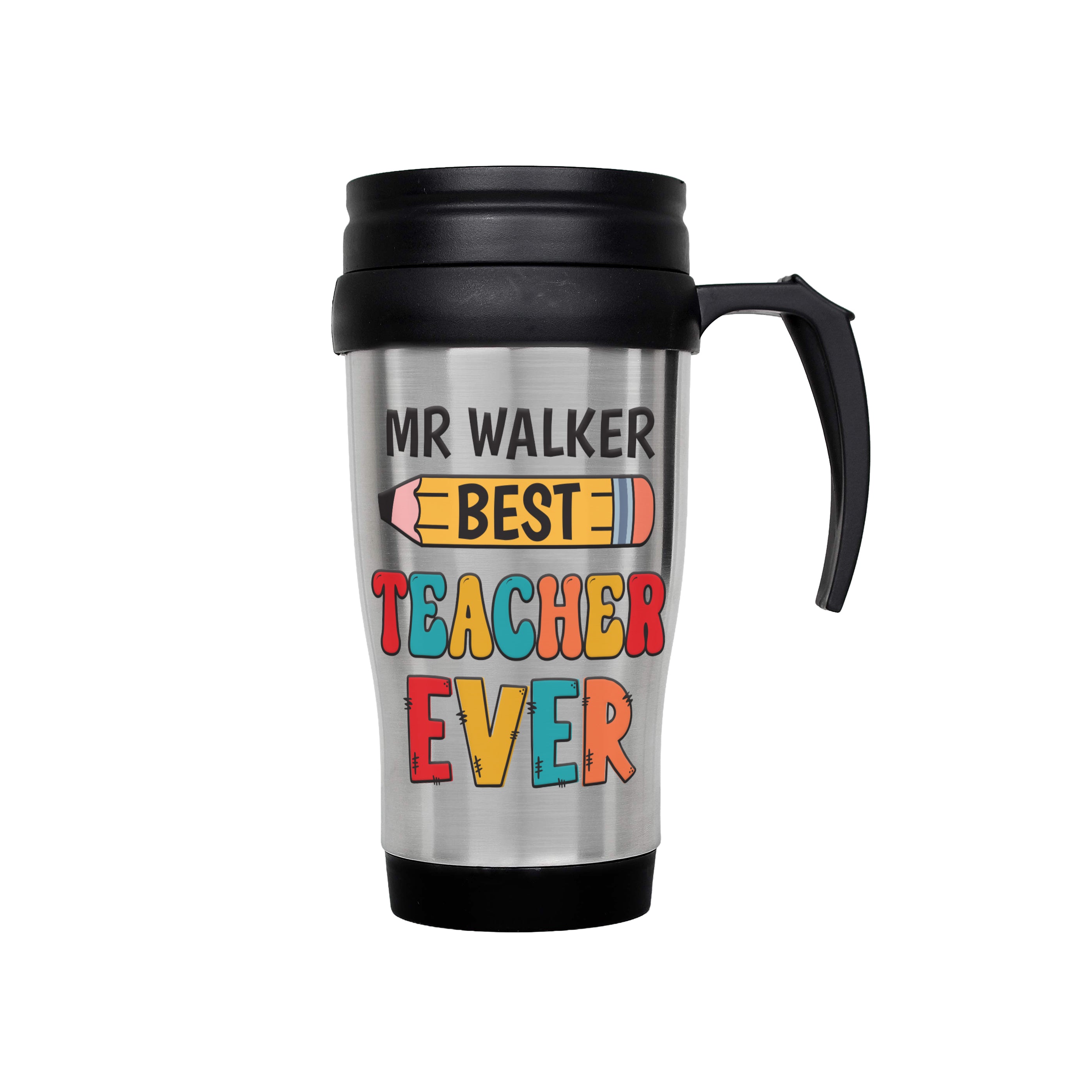 Personalised Best Teacher Thermal Mug