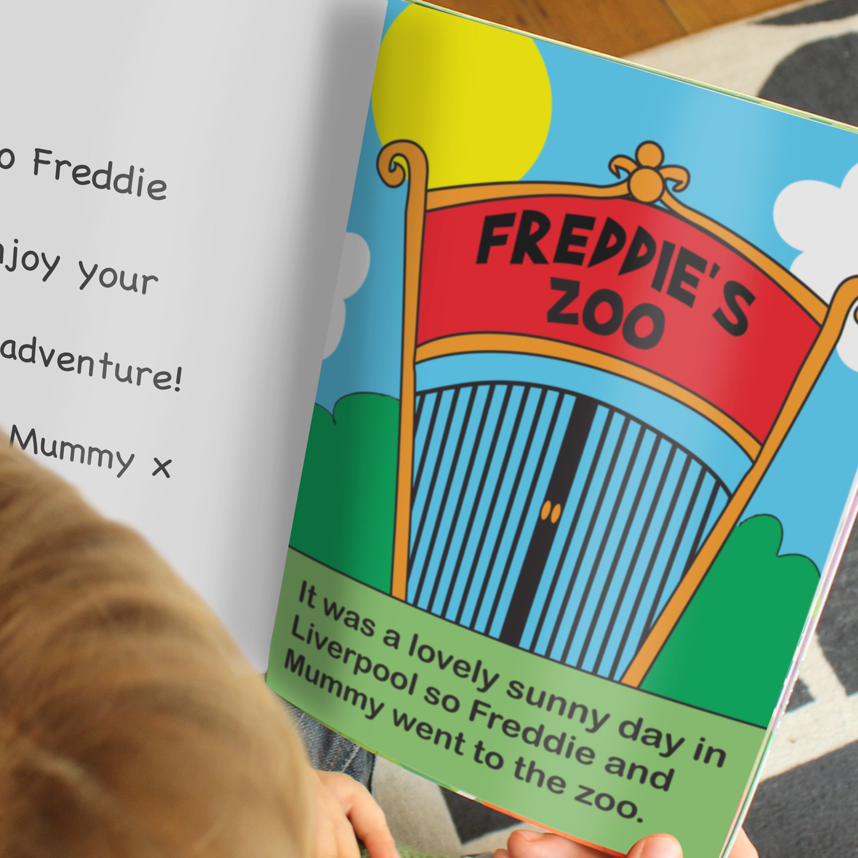 Personalised Zoo Story Book