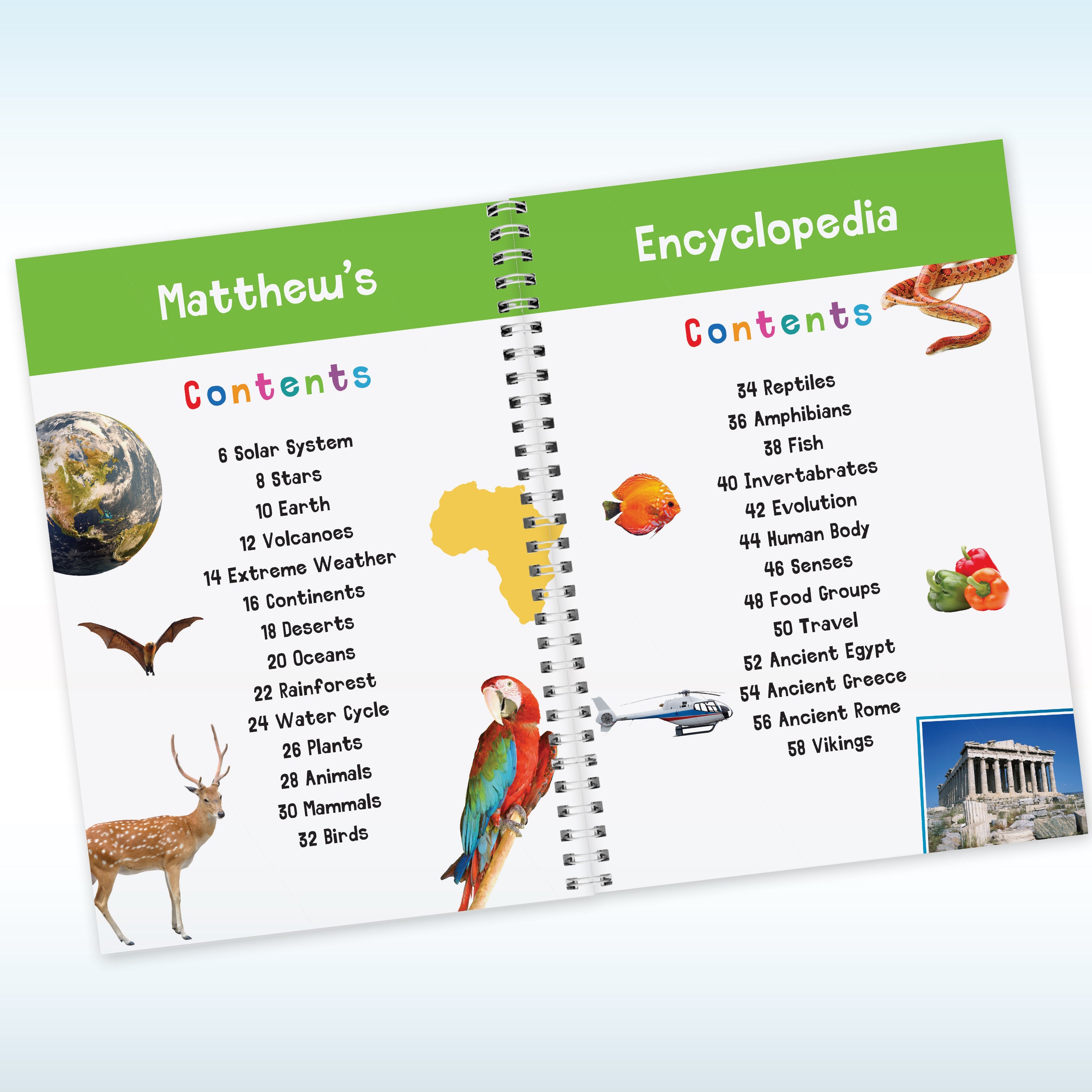 Personalised Childrens Encyclopedia