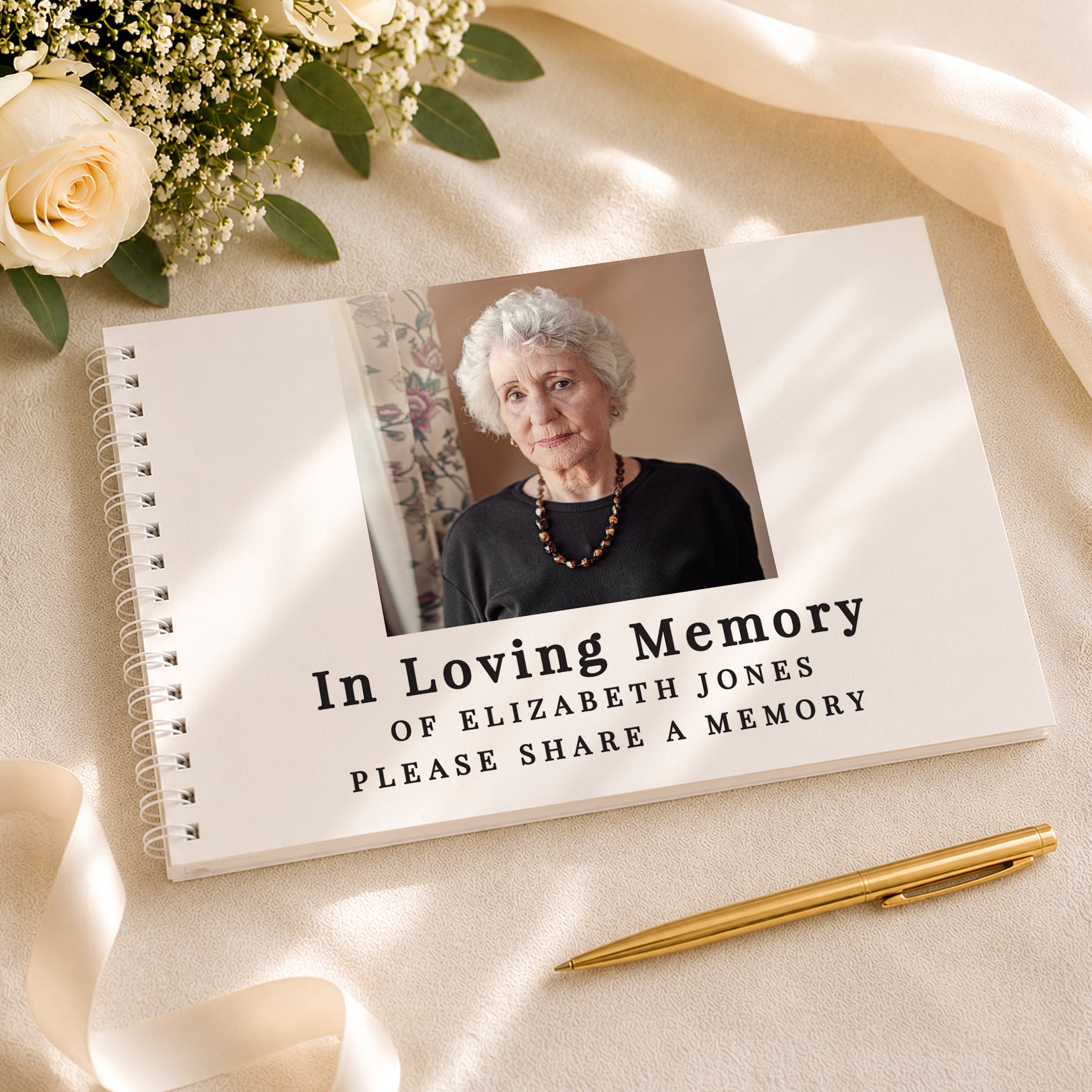Personalised Photo Upload Guest Book
