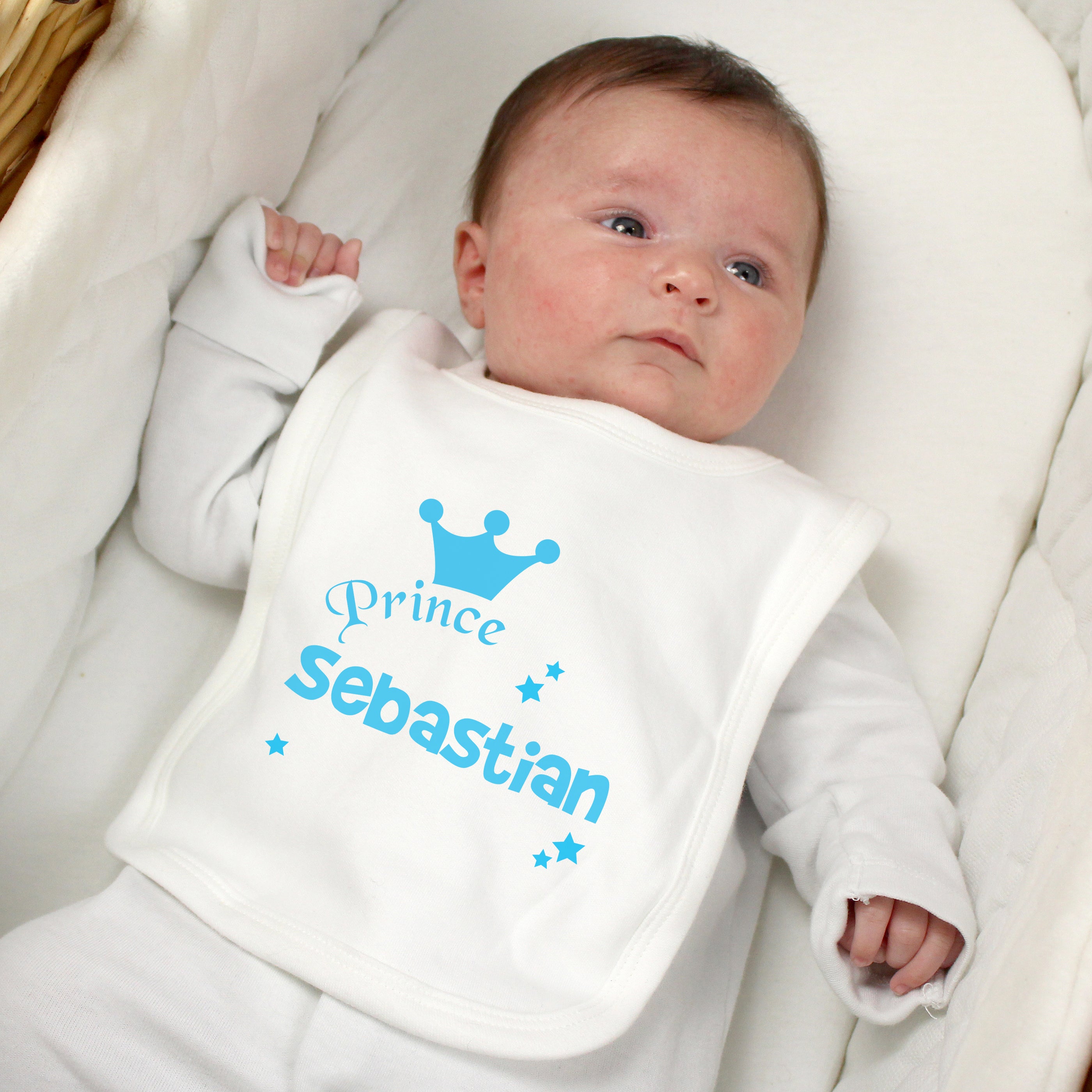 Personalised Prince Bib