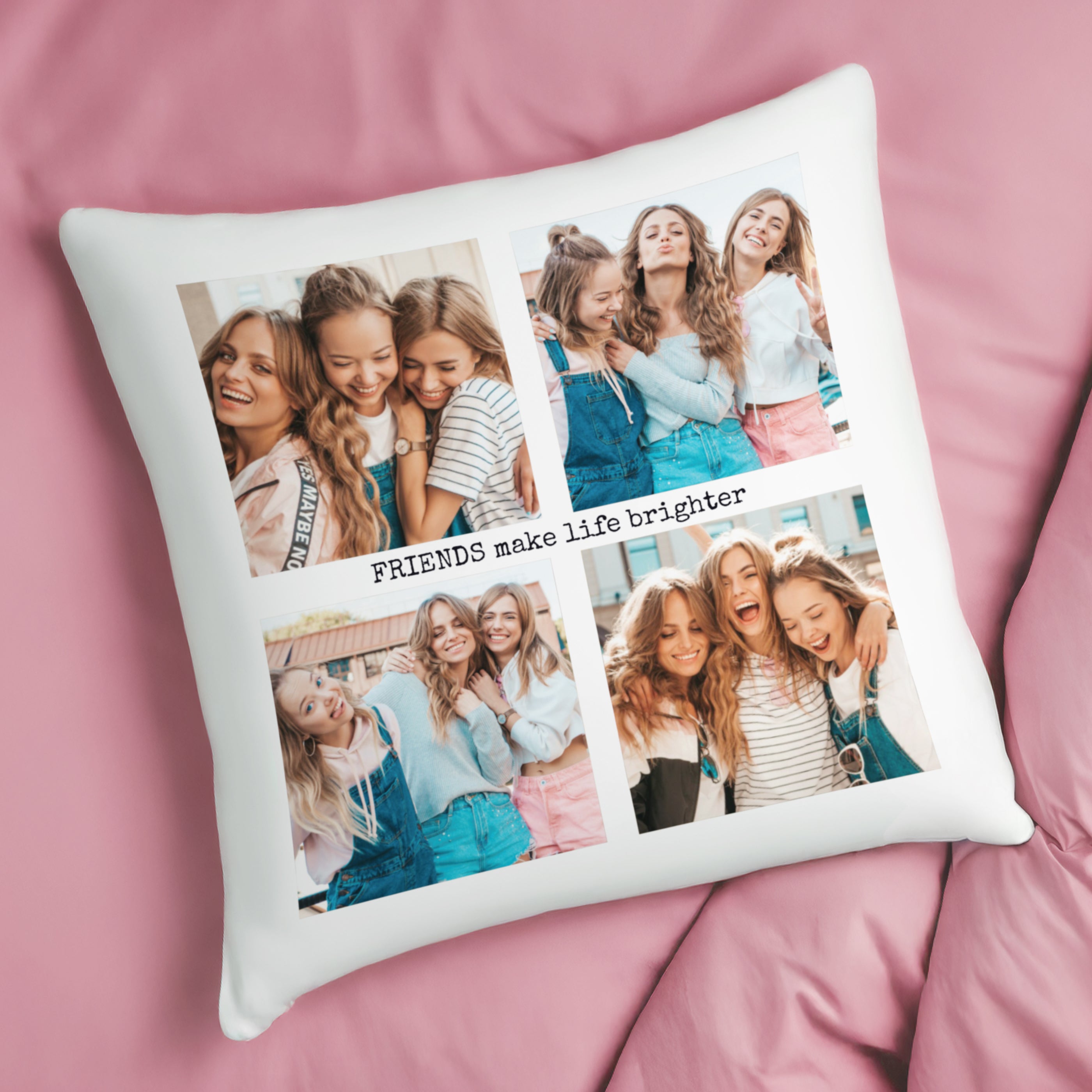 Personalised Mutli Photo Upload Cushion