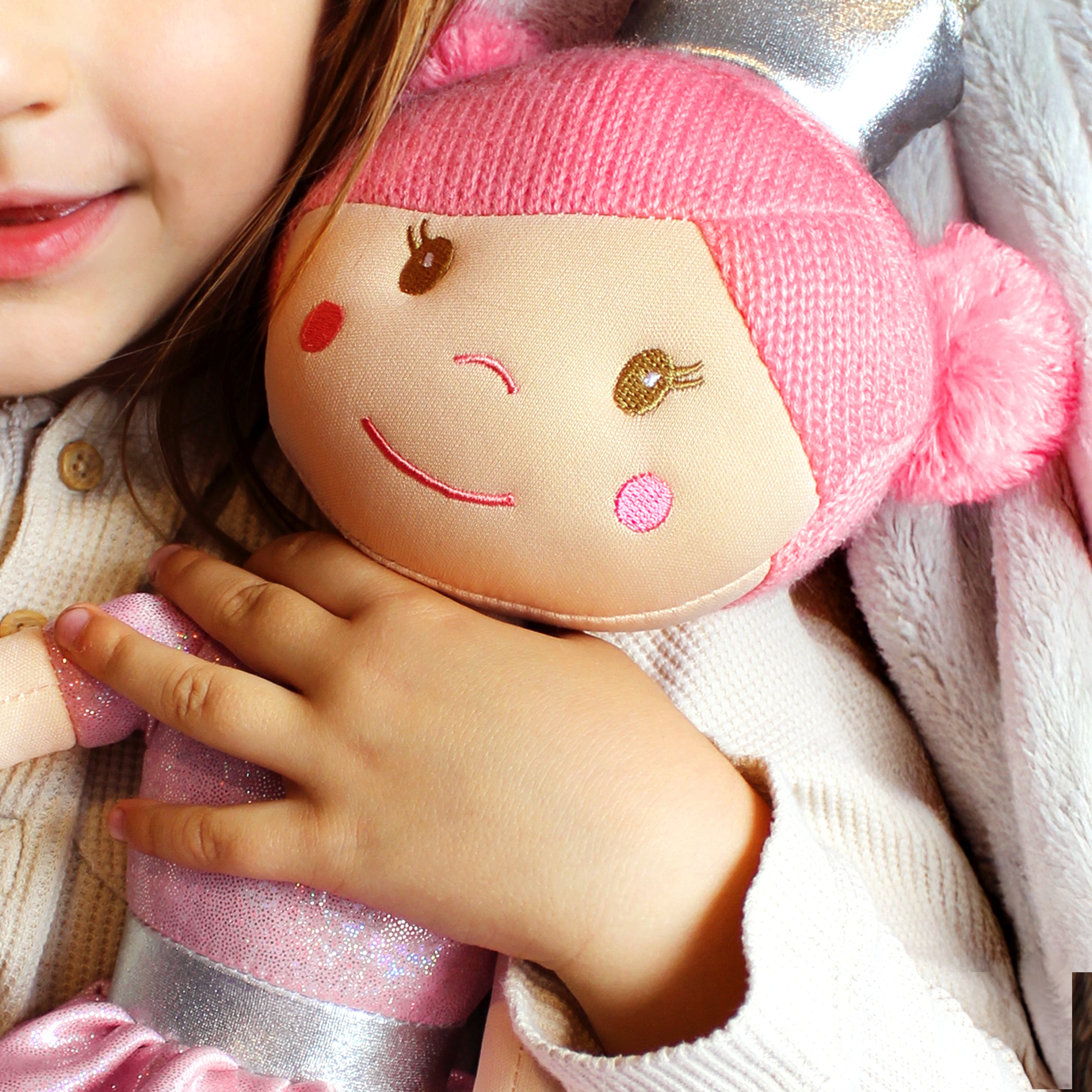Personalised Bow Princess Rag Doll