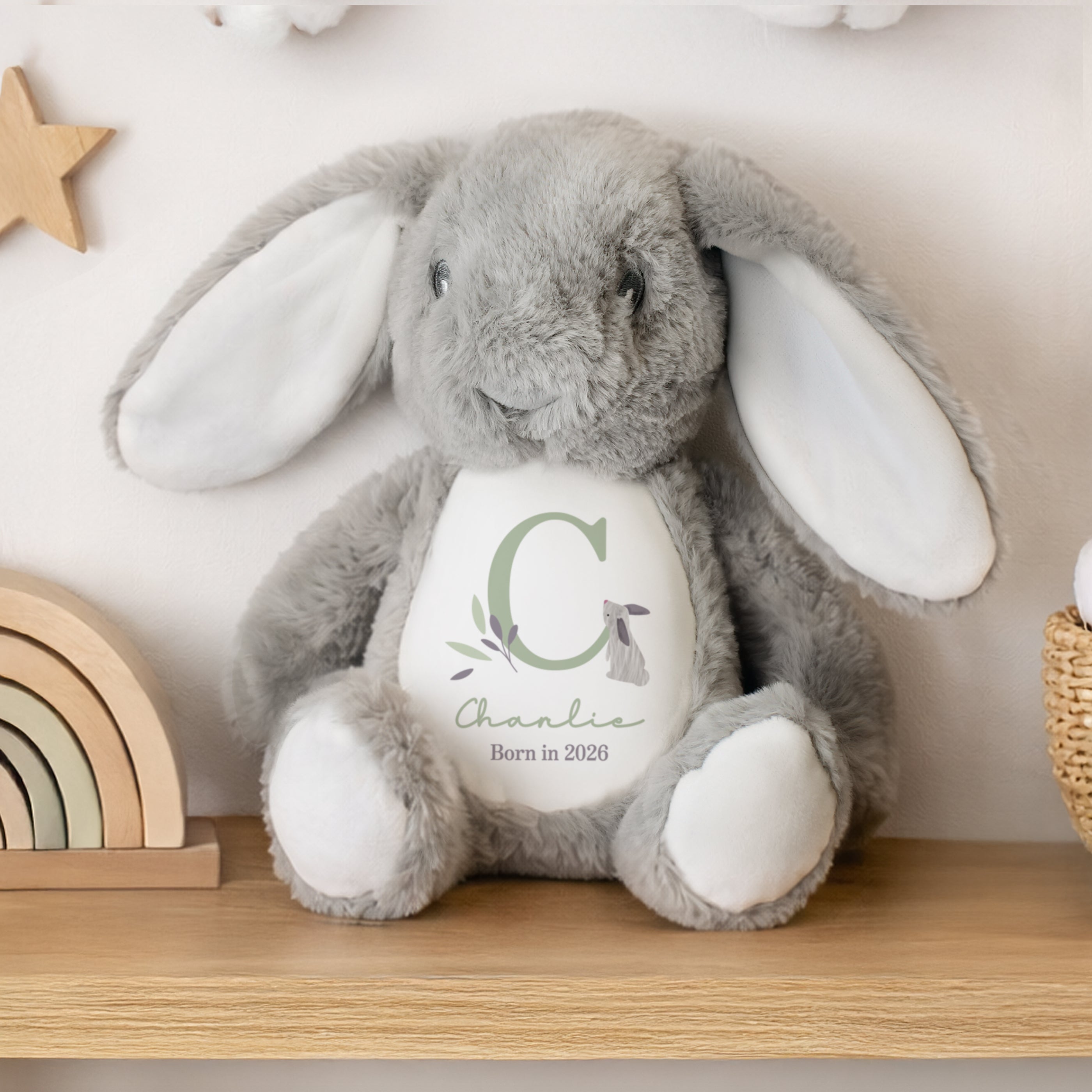 Personalised Woodland Bunny