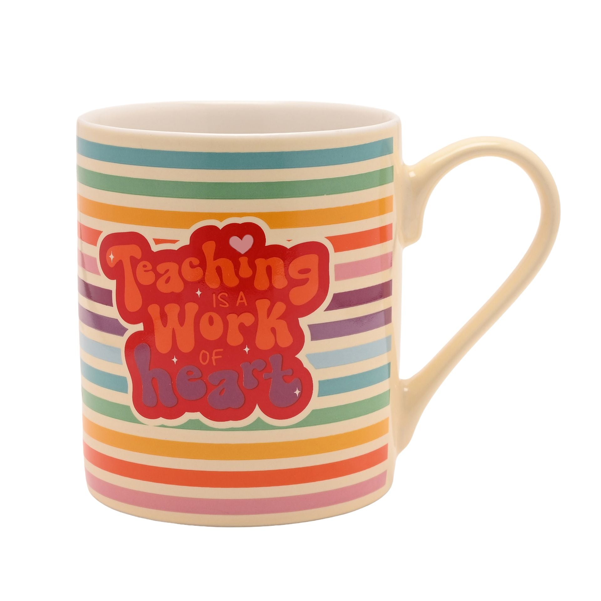 School Years Mug - Teaching is a Work Of Heart