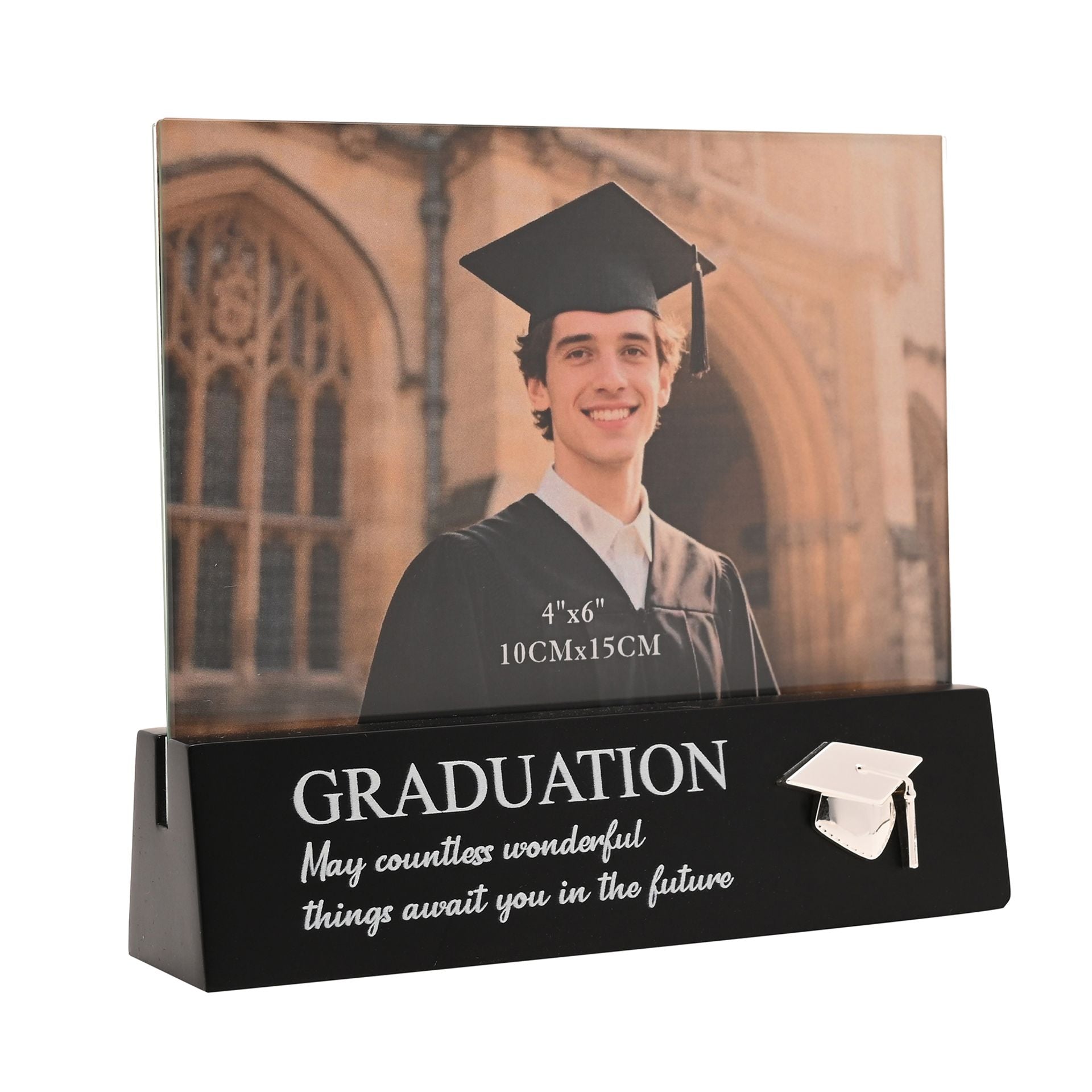 School Years Block Frame 6" x 4" - Graduation
