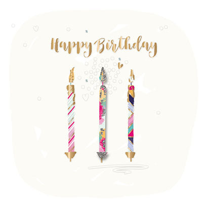Birthday Card Candle