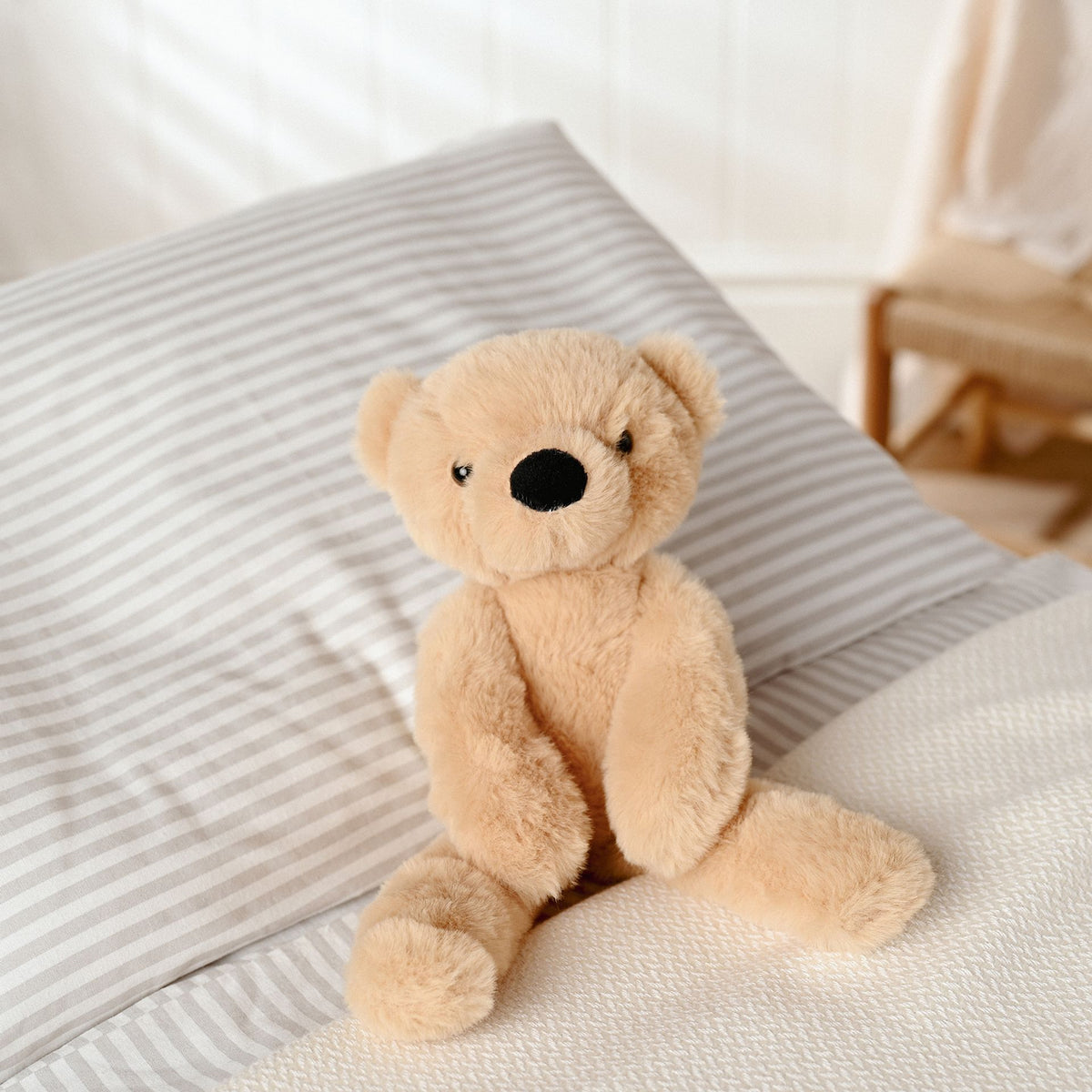 Hudson The Plush Long Leg Light Brown Teddy Bear 30 cm