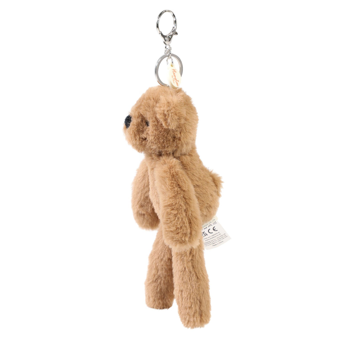 Hampton The Plush Dark Brown Bear Keyring