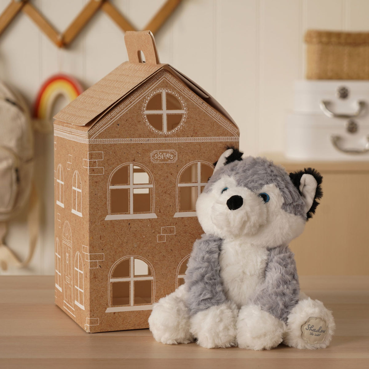 Shadow The Plush Wolf 23cm