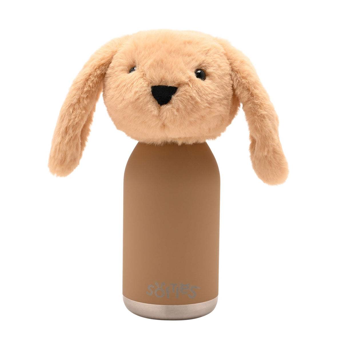 Oatey The Plush Bunny Light Brown Stainless Steel Water Bottle 23cm / 450ml