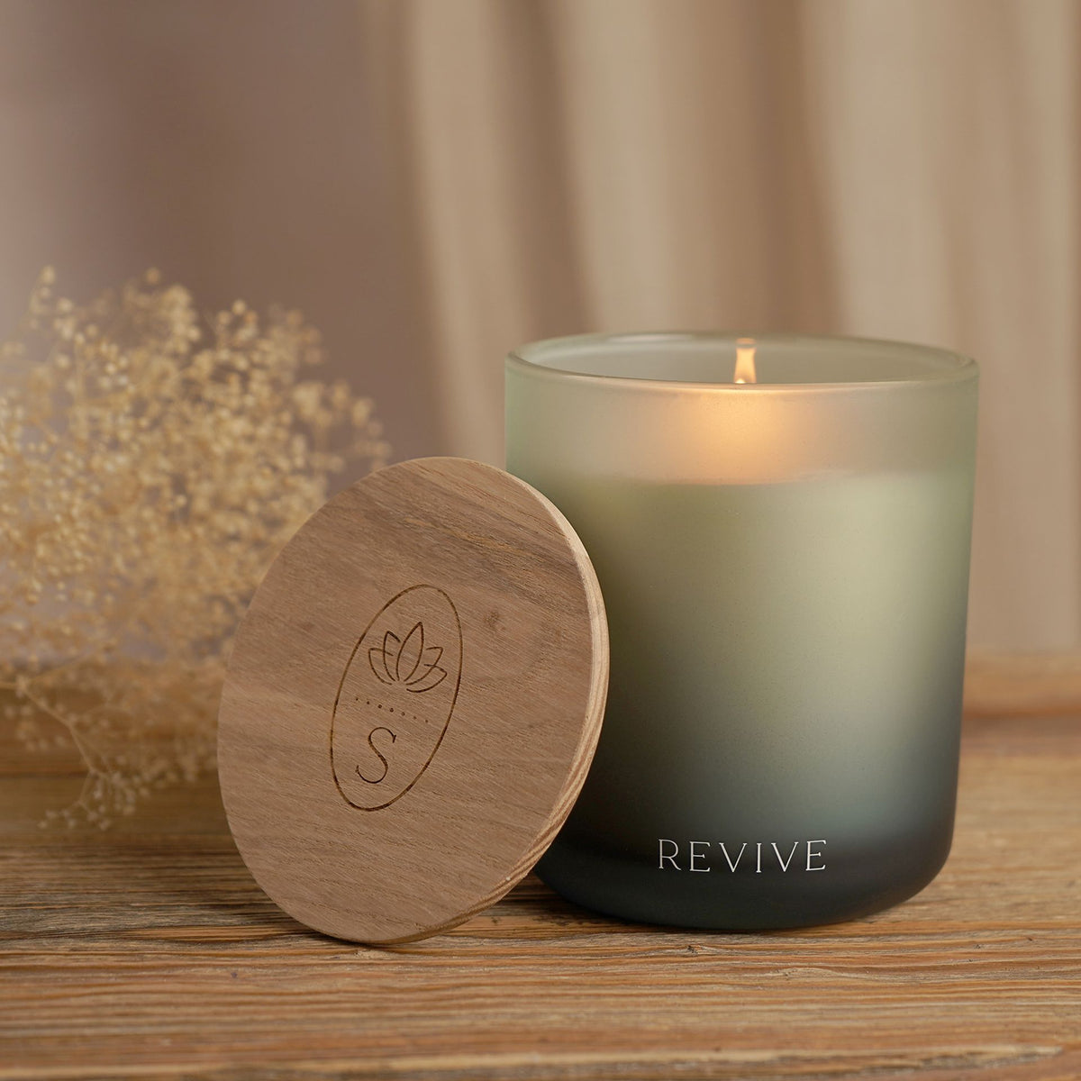 Serenity Revive Candle 270g Bergamot, Fir Balsam & Cedarwood