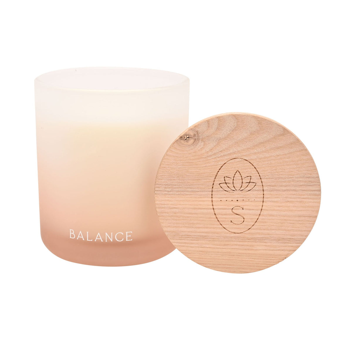 Serenity Balance Candle 270g Pink Pepper, Geranium & Amber