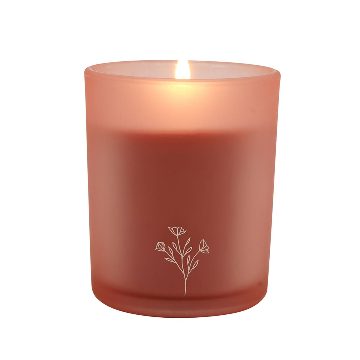 Sophia Lane Velvet Rose Floral Candle - 100g