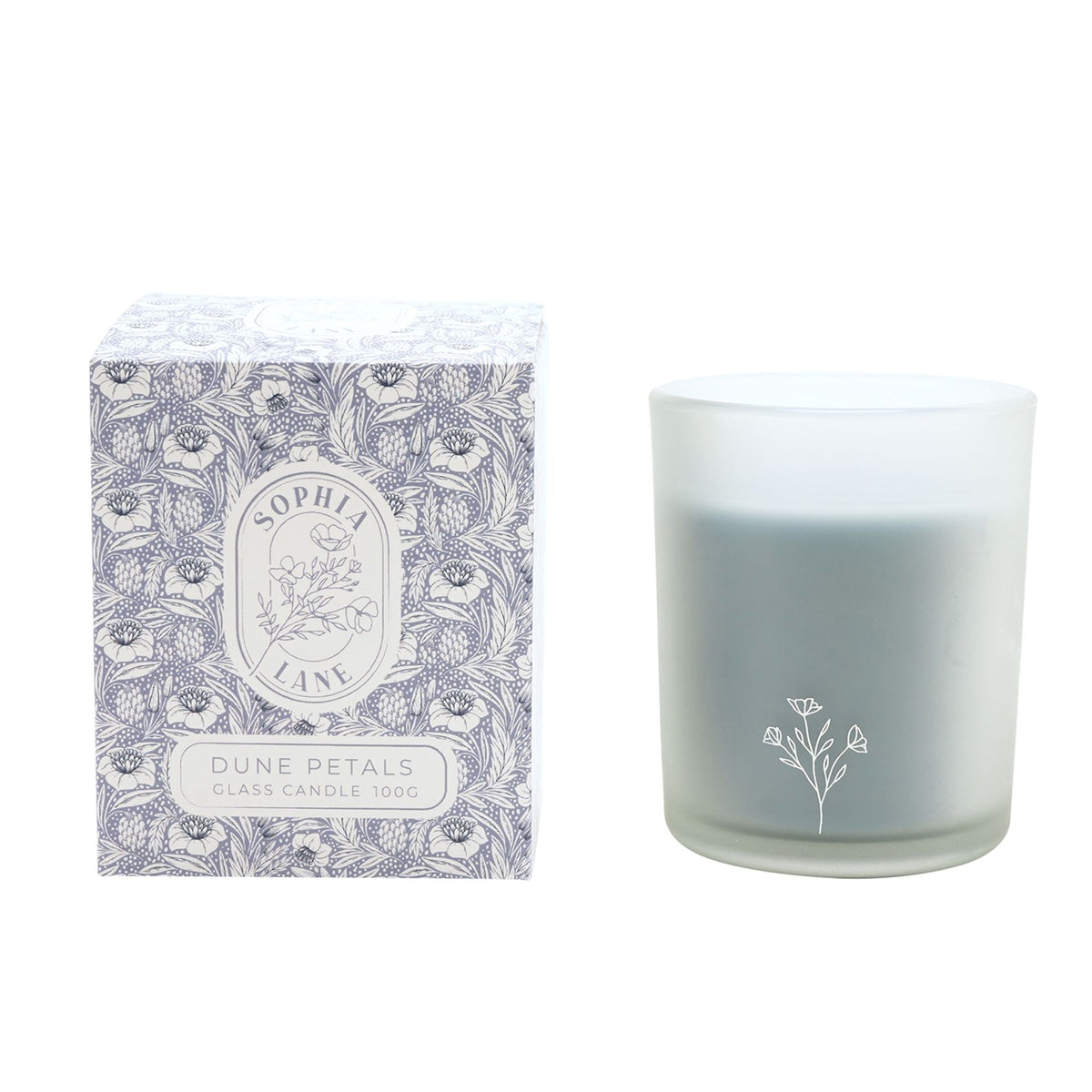 Sophia Lane Dune Petals Floral Candle - 100g
