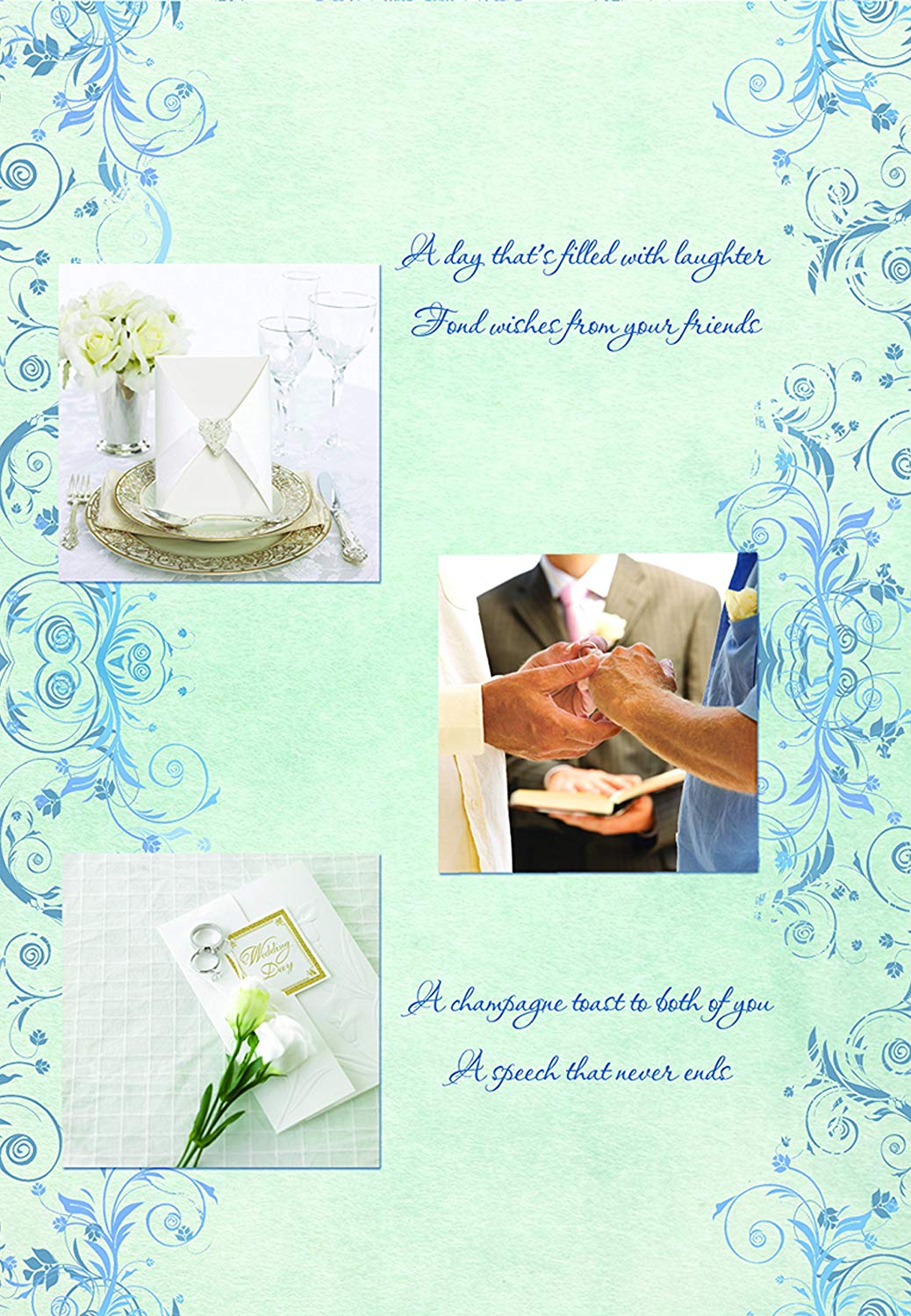 Mr & Mr Wedding Day Card - Love's Promise