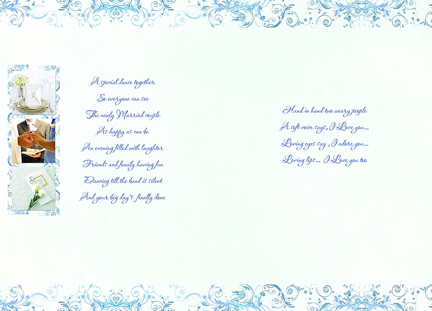 Mr & Mr Wedding Day Card - Love's Promise