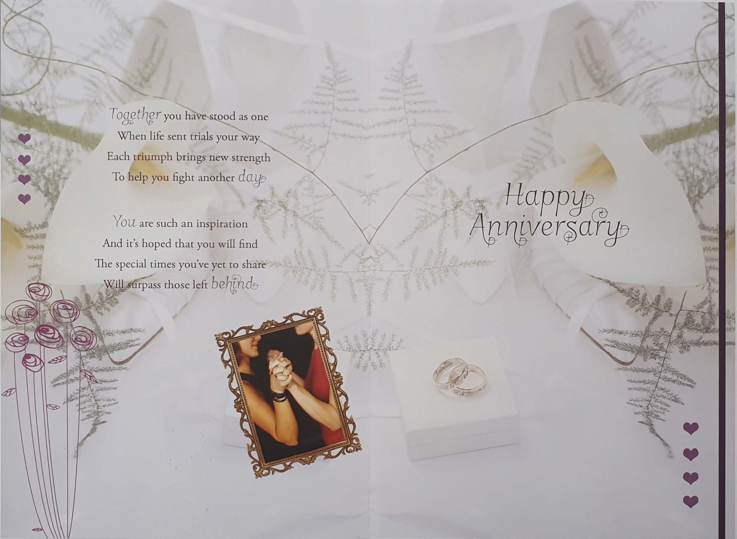 Femail Couple LGBTQ+ Anniversary Card - Eternal Devotion