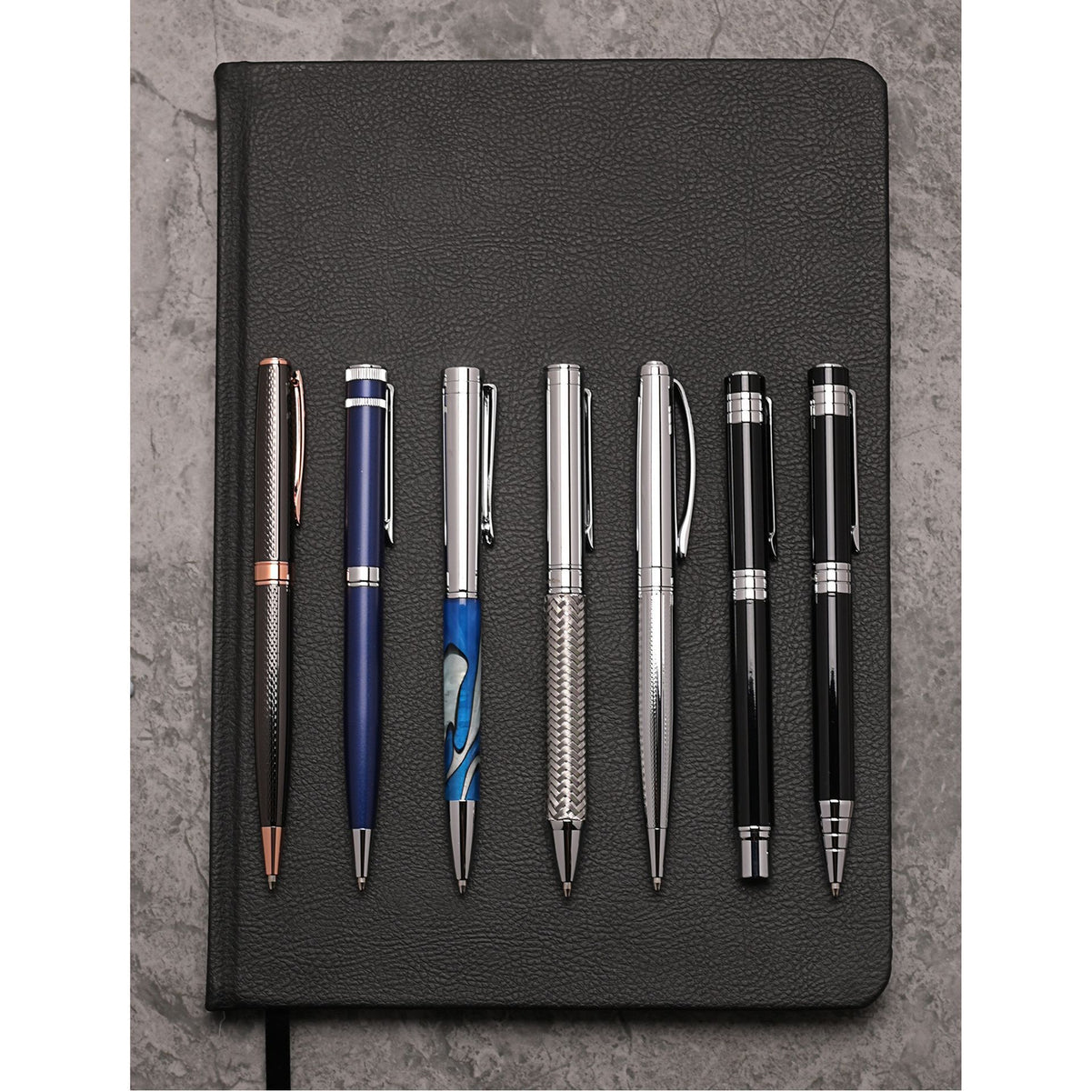 Stratton Ballpoint Pen - Blue Cloud Design