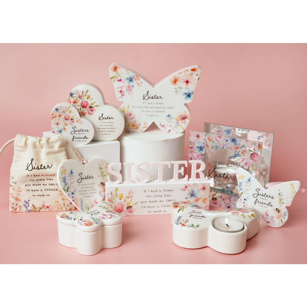 The Cottage Garden Trinket Box - Sisters