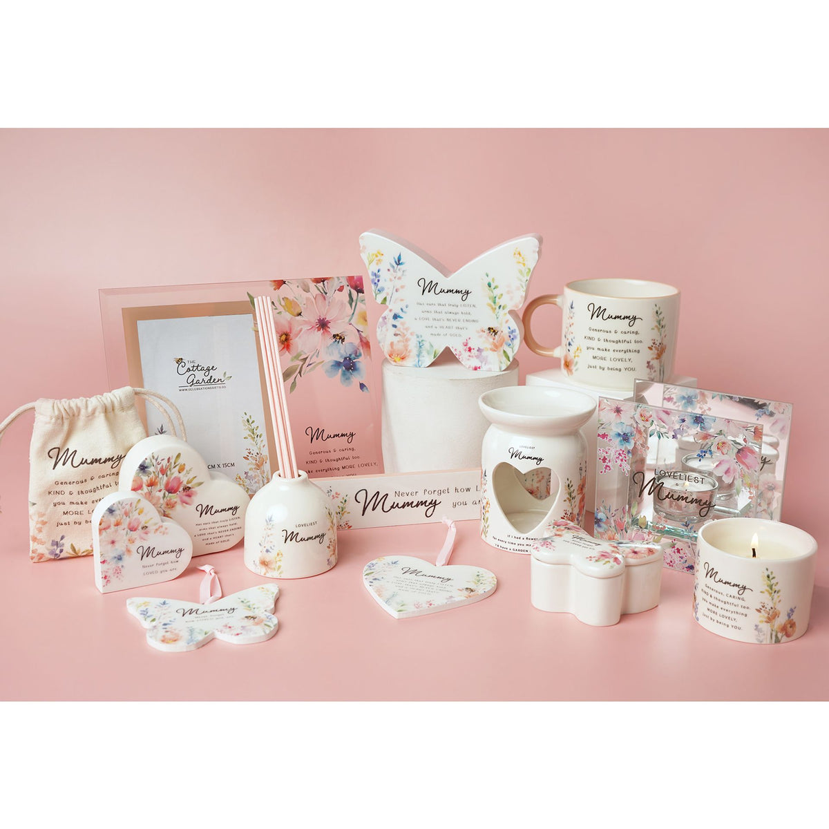The Cottage Garden Wax Melt Burner - Mummy